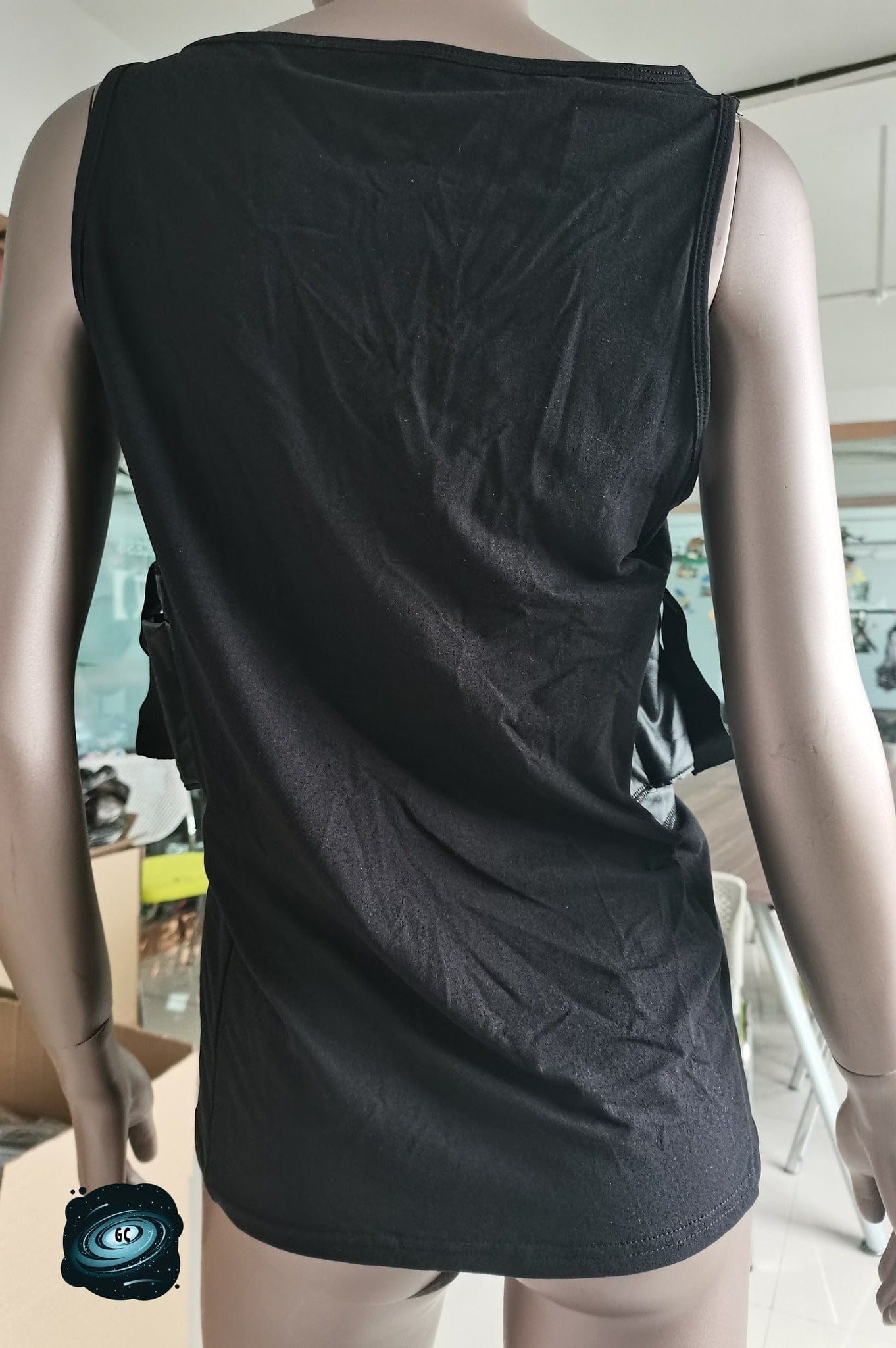 CONCEAL CARRY RUN- SOLID BLACK TANK-Stay Foxy Boutique, Florissant, Missouri