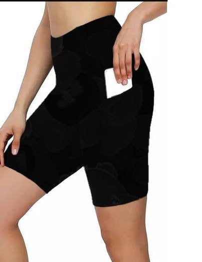 POCKET BIKER SHORTS-CHARCOAL GREY-Stay Foxy Boutique, Florissant, Missouri