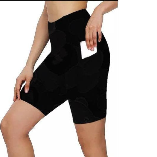 POCKET BIKER SHORTS-CHARCOAL GREY-Stay Foxy Boutique, Florissant, Missouri