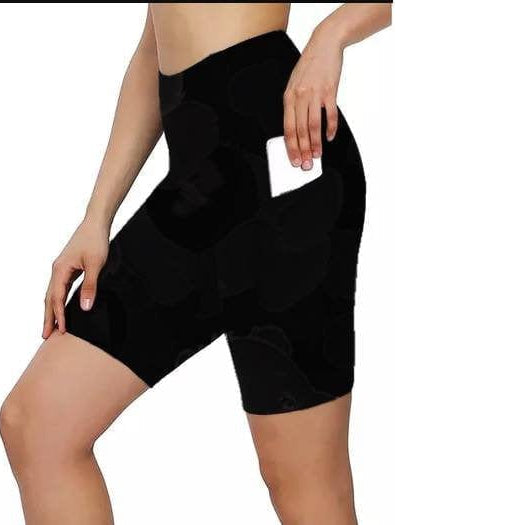 POCKET BIKER SHORTS-CHARCOAL GREY-Stay Foxy Boutique, Florissant, Missouri