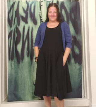 RITA SWING DRESS RUN-NAVY-Stay Foxy Boutique, Florissant, Missouri