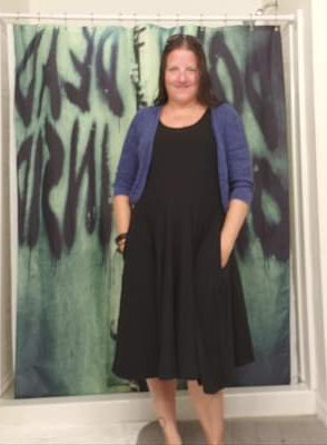 RITA SWING DRESS RUN-SOLID BLACK-Stay Foxy Boutique, Florissant, Missouri