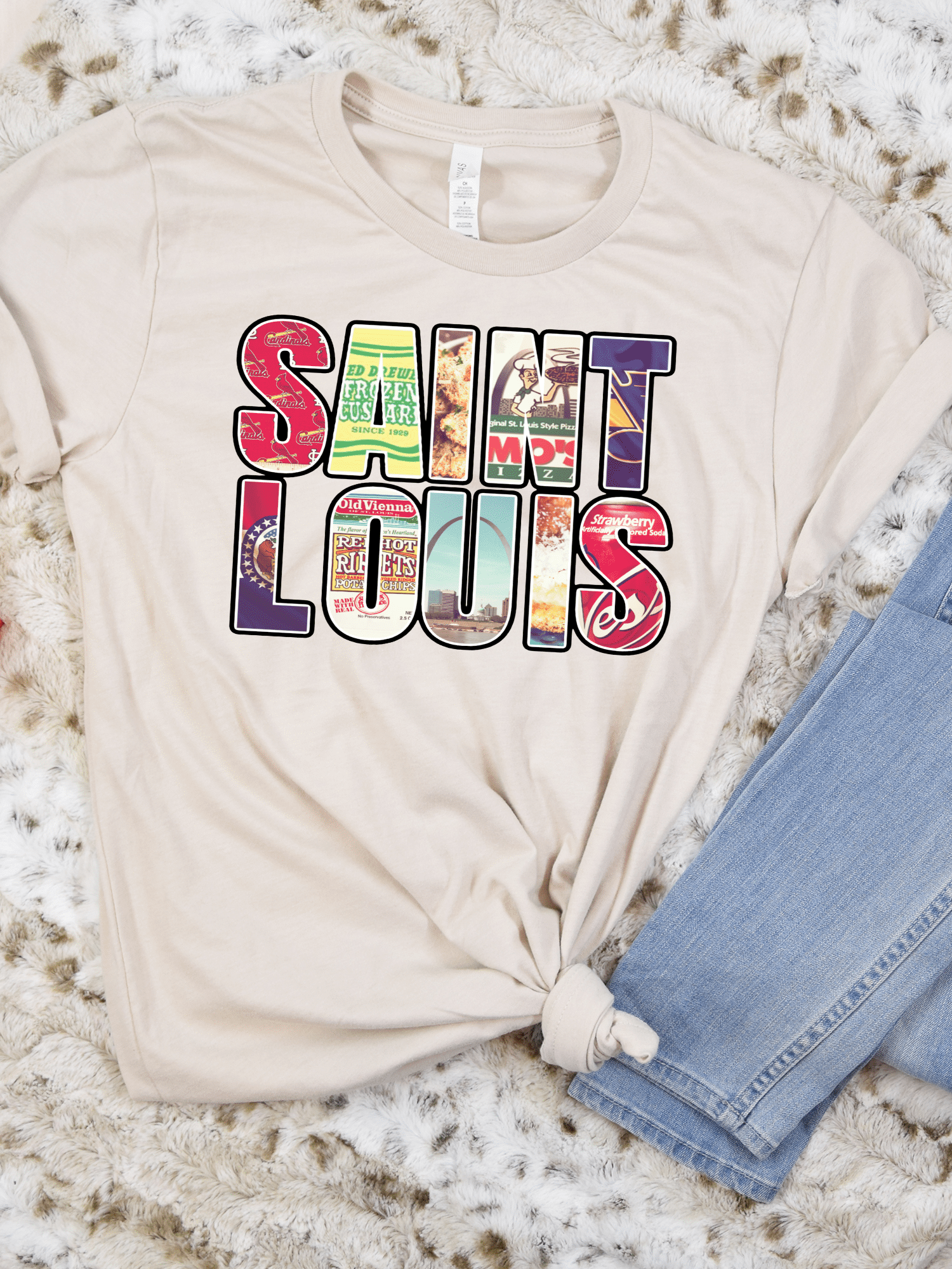 All The Favorites Graphic T-Graphic T-Stay Foxy Boutique, Florissant, Missouri