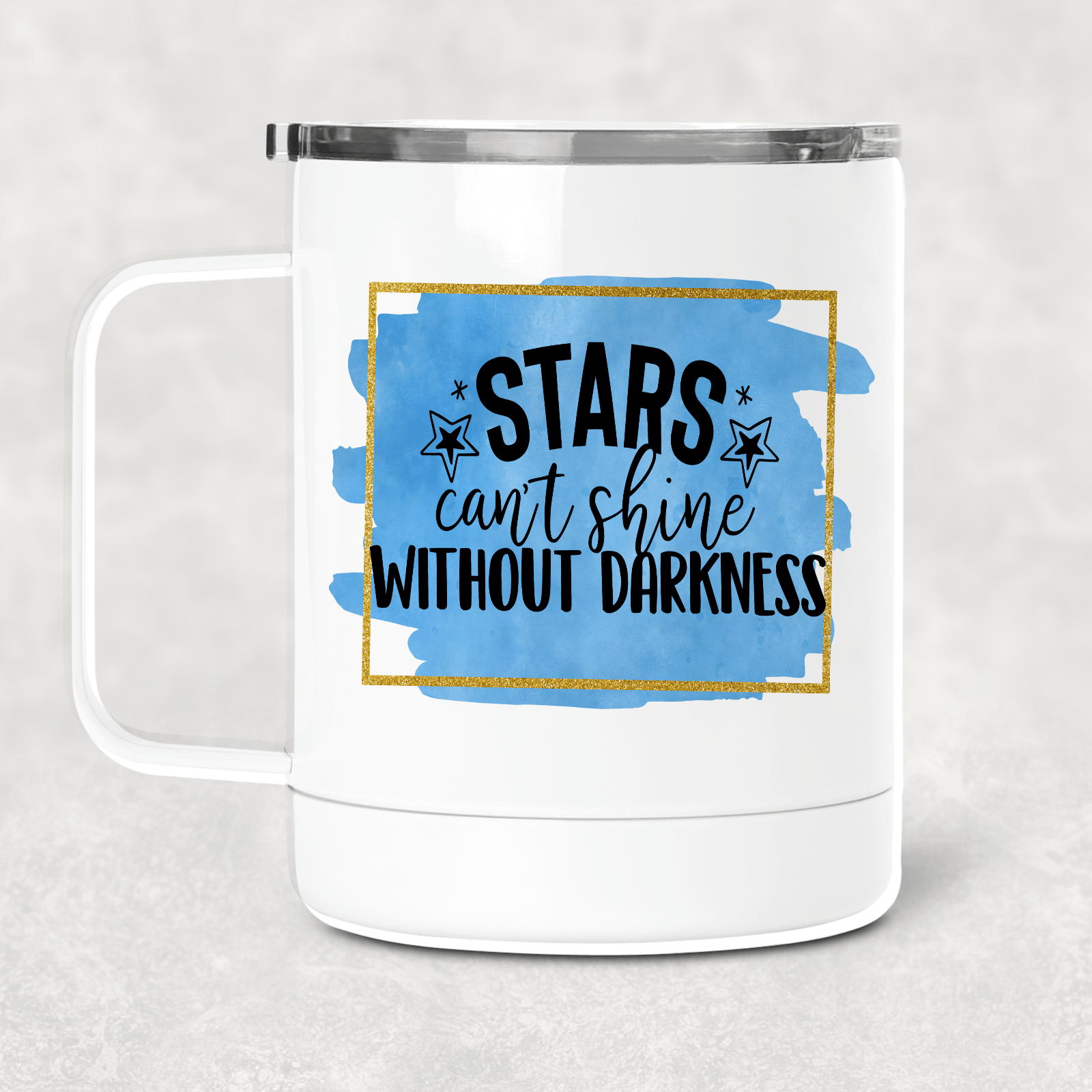 Stars Cant Shine Mug /Wine Cup-Stay Foxy Boutique, Florissant, Missouri