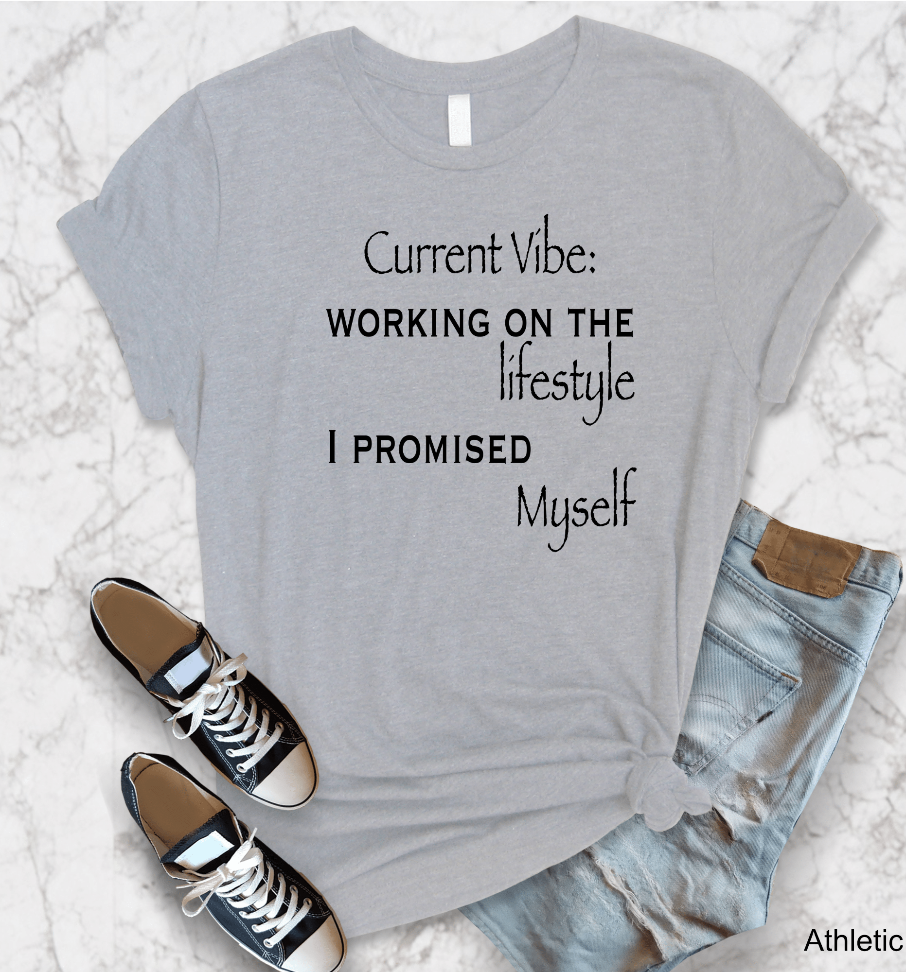 Current Vibe Graphic T-Graphic T-Stay Foxy Boutique, Florissant, Missouri