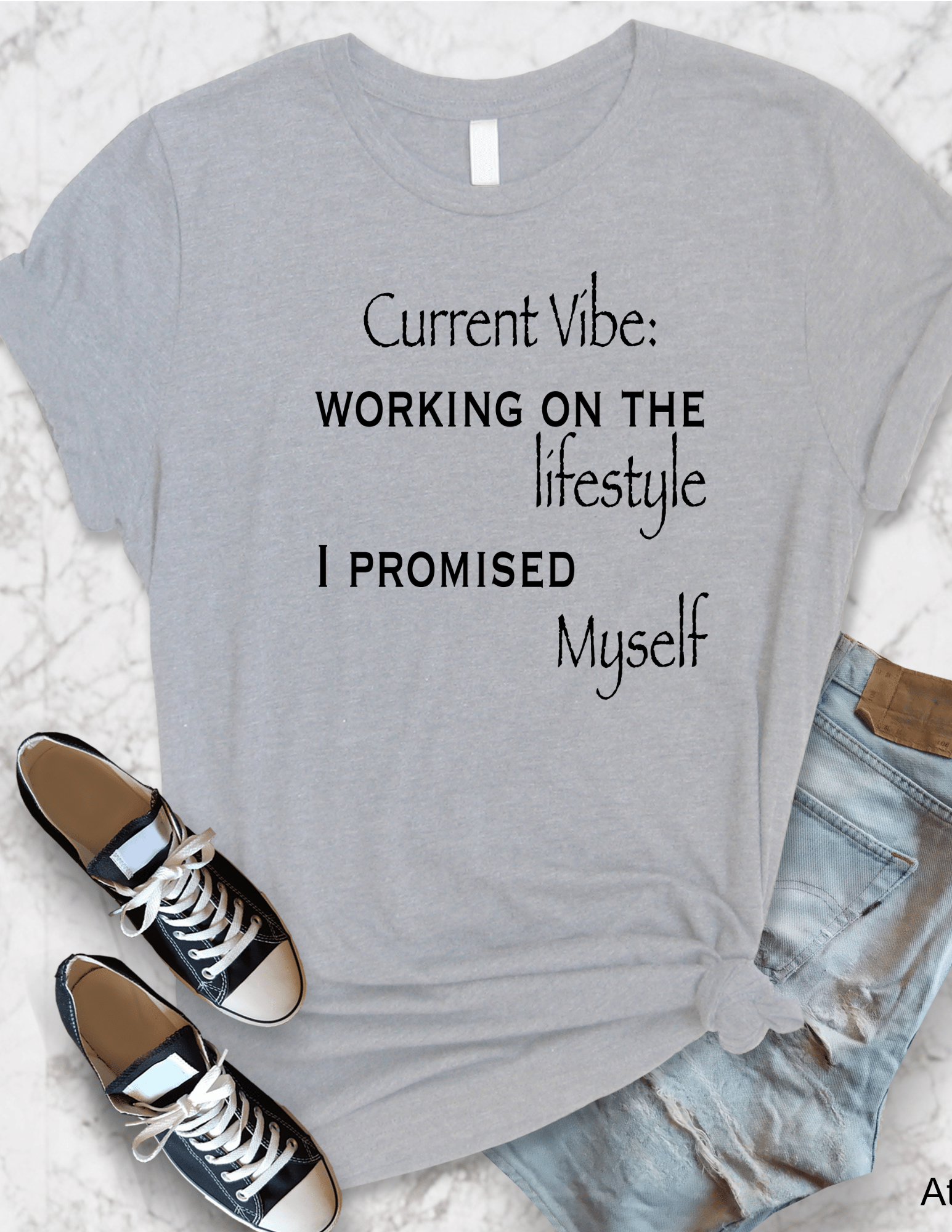 Current Vibe Graphic T-Graphic T-Stay Foxy Boutique, Florissant, Missouri