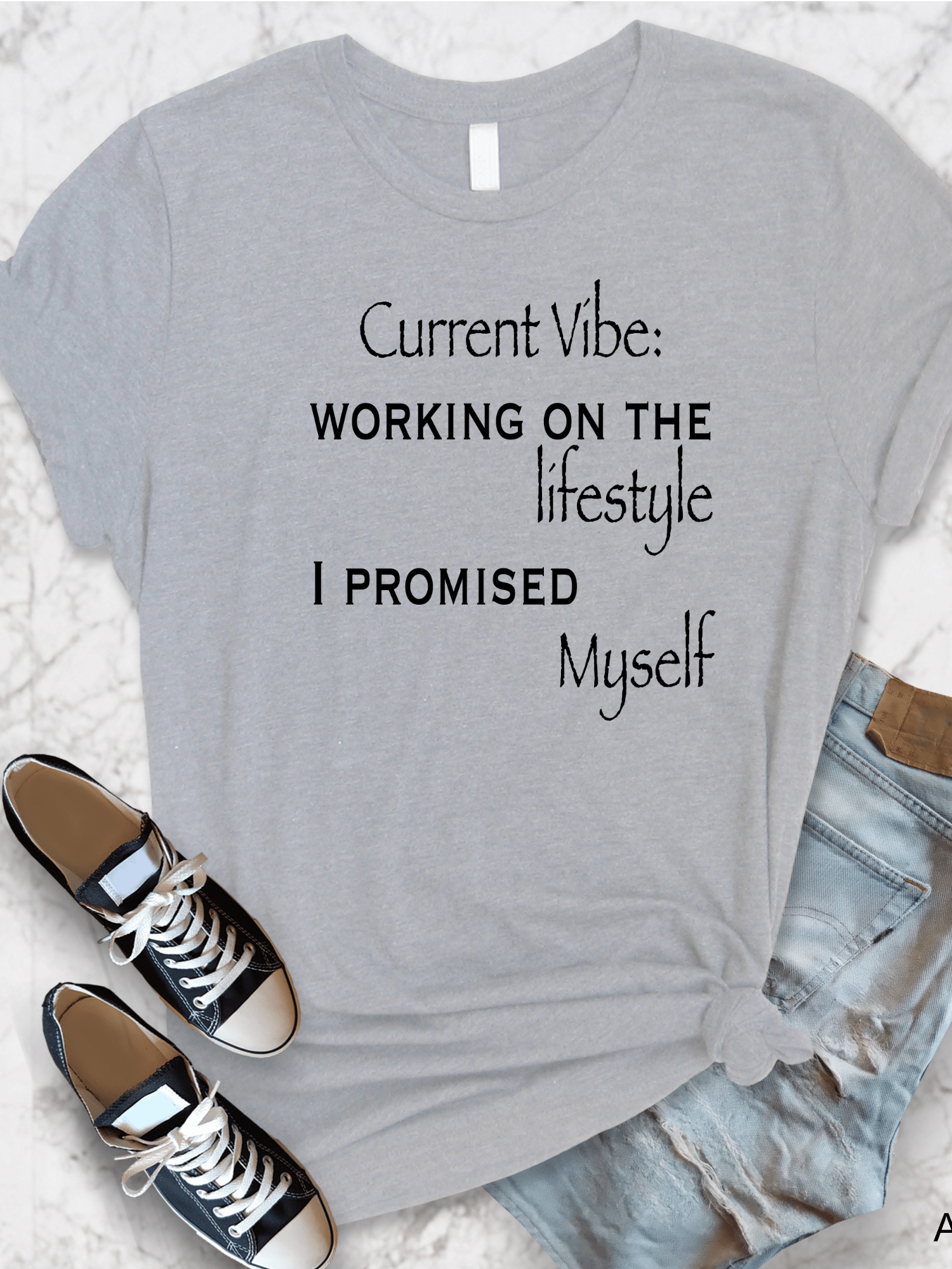 Current Vibe Graphic T-Graphic T-Stay Foxy Boutique, Florissant, Missouri
