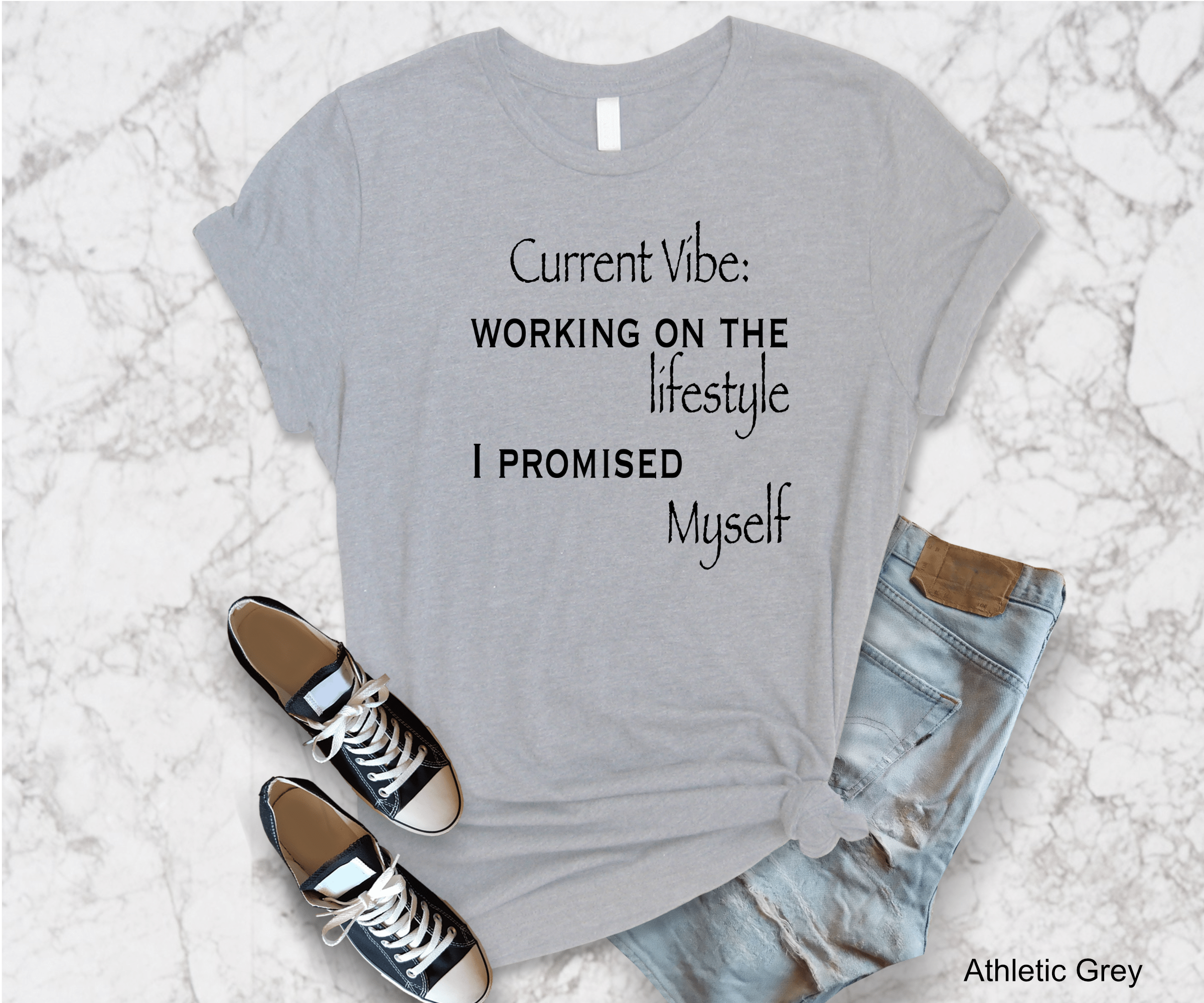 Current Vibe Graphic T-Graphic T-Stay Foxy Boutique, Florissant, Missouri