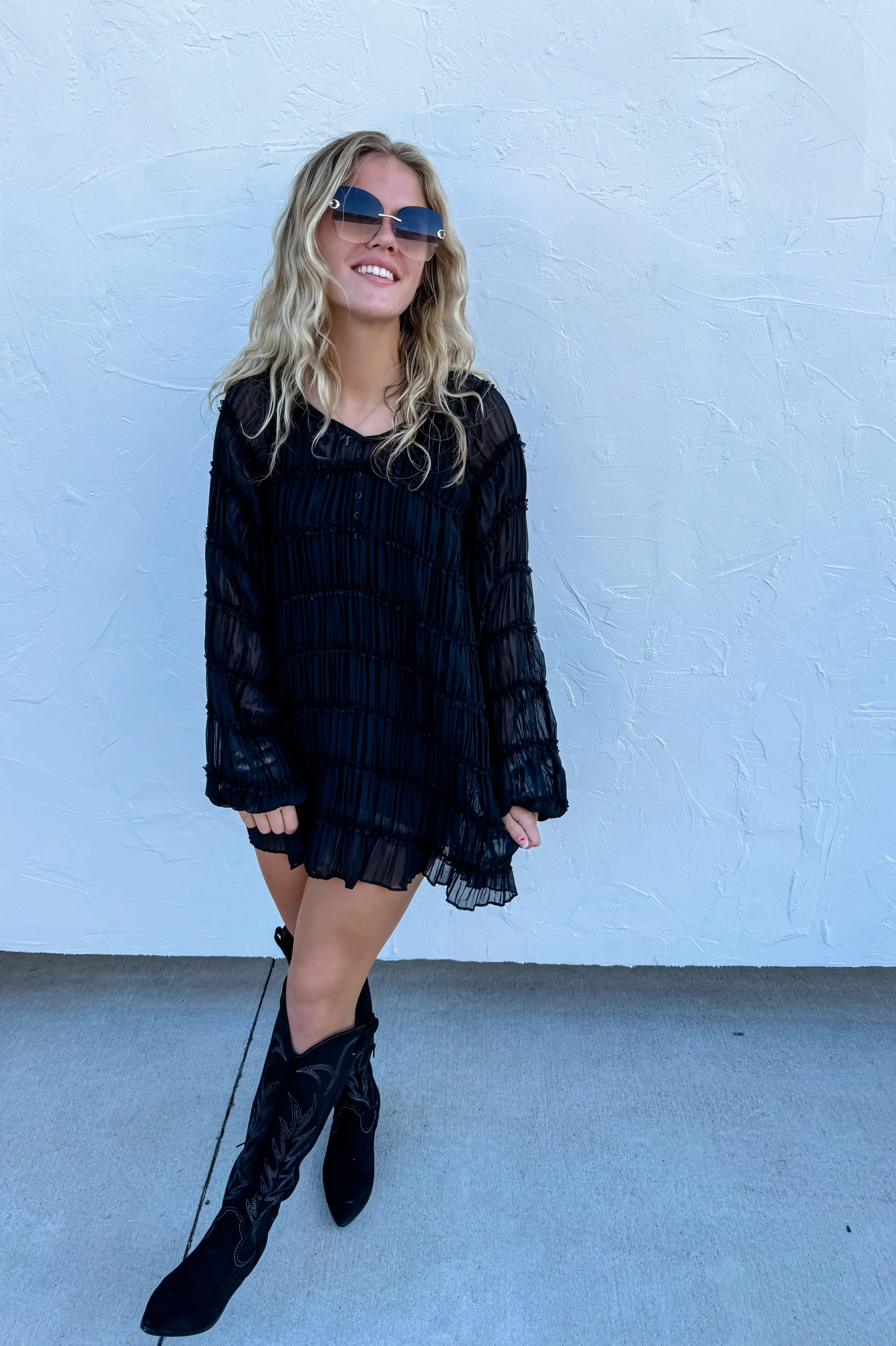 PREORDER: Amelia Top in Two Colors-Womens-Stay Foxy Boutique, Florissant, Missouri