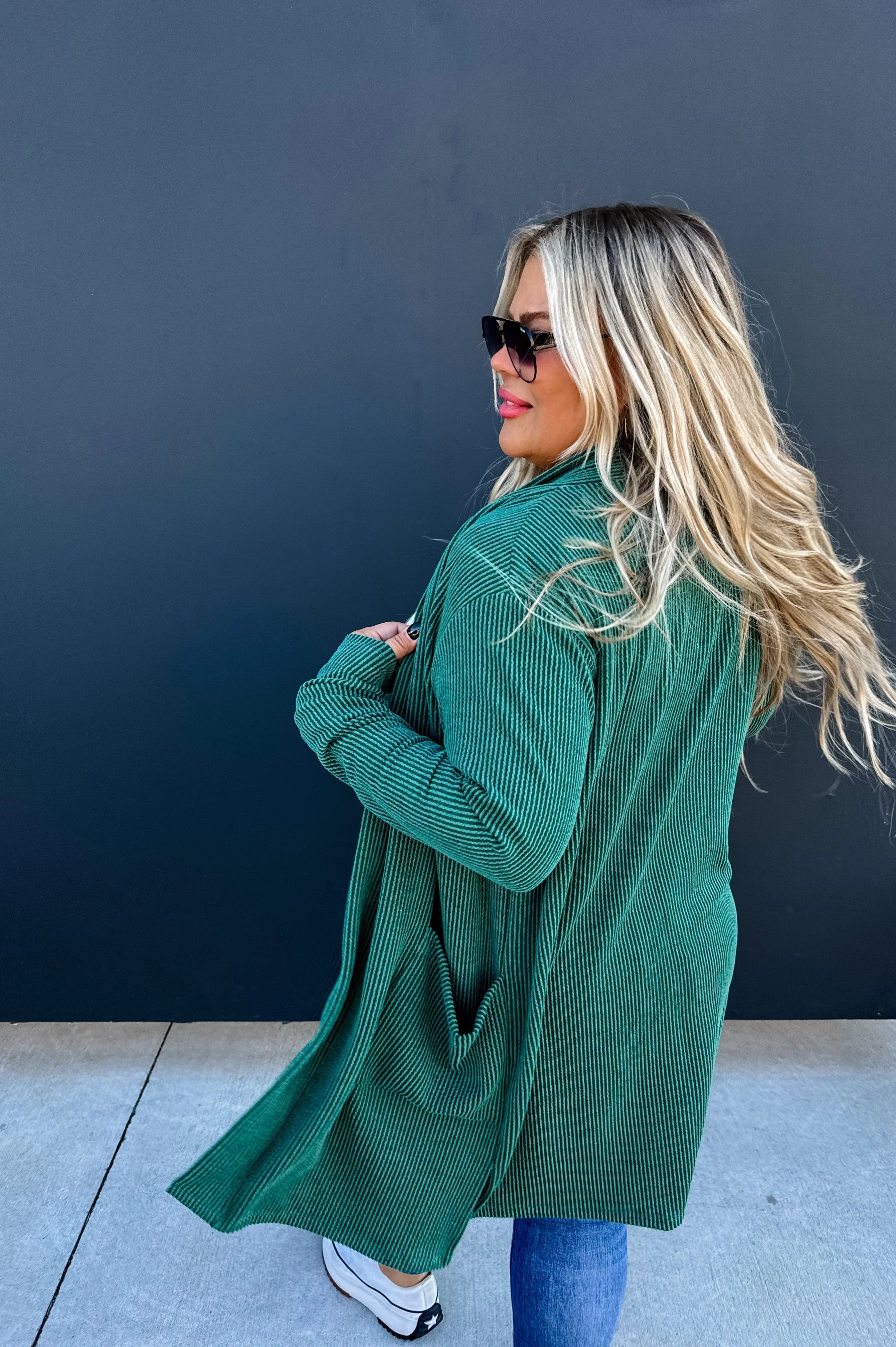 PREORDER: Winter Reese Ribbed Cardigan in Four Colors-Womens-Stay Foxy Boutique, Florissant, Missouri
