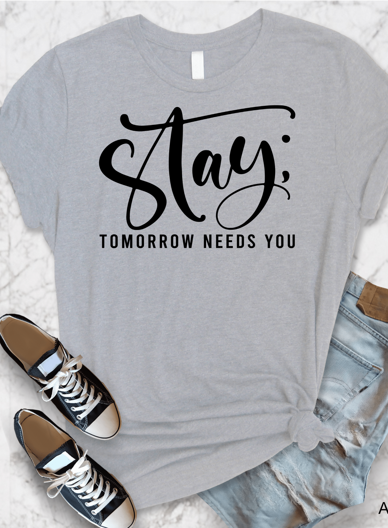 Stay ; Graphic T-Graphic T-Stay Foxy Boutique, Florissant, Missouri