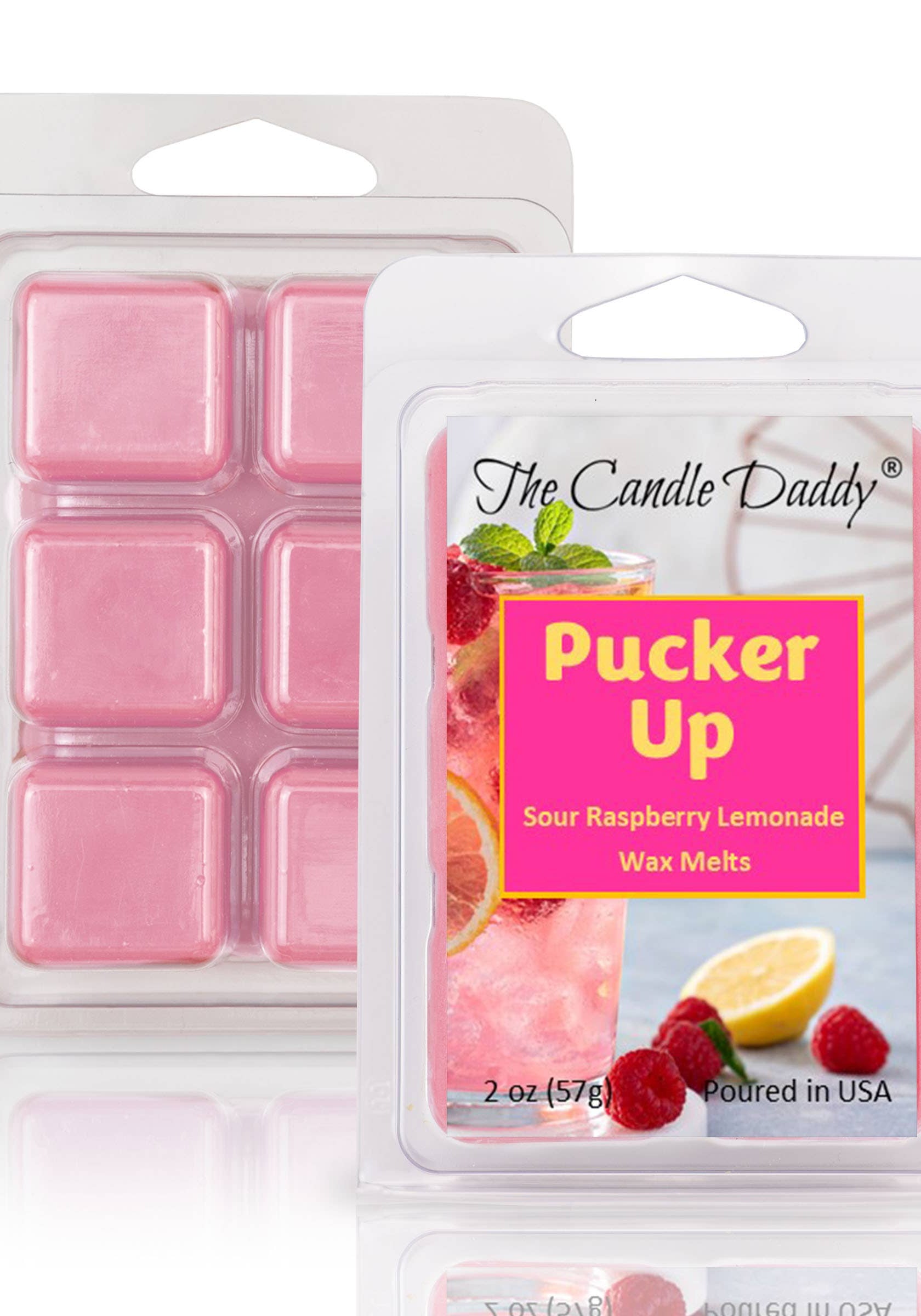 Pucker Up - Raspberry Lemonade Wax Melts - 2oz 6 Cubes-Stay Foxy Boutique, Florissant, Missouri