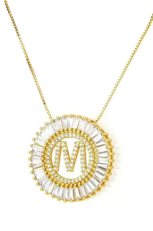 PREORDER: Radiant Initial Necklace-Womens-Stay Foxy Boutique, Florissant, Missouri