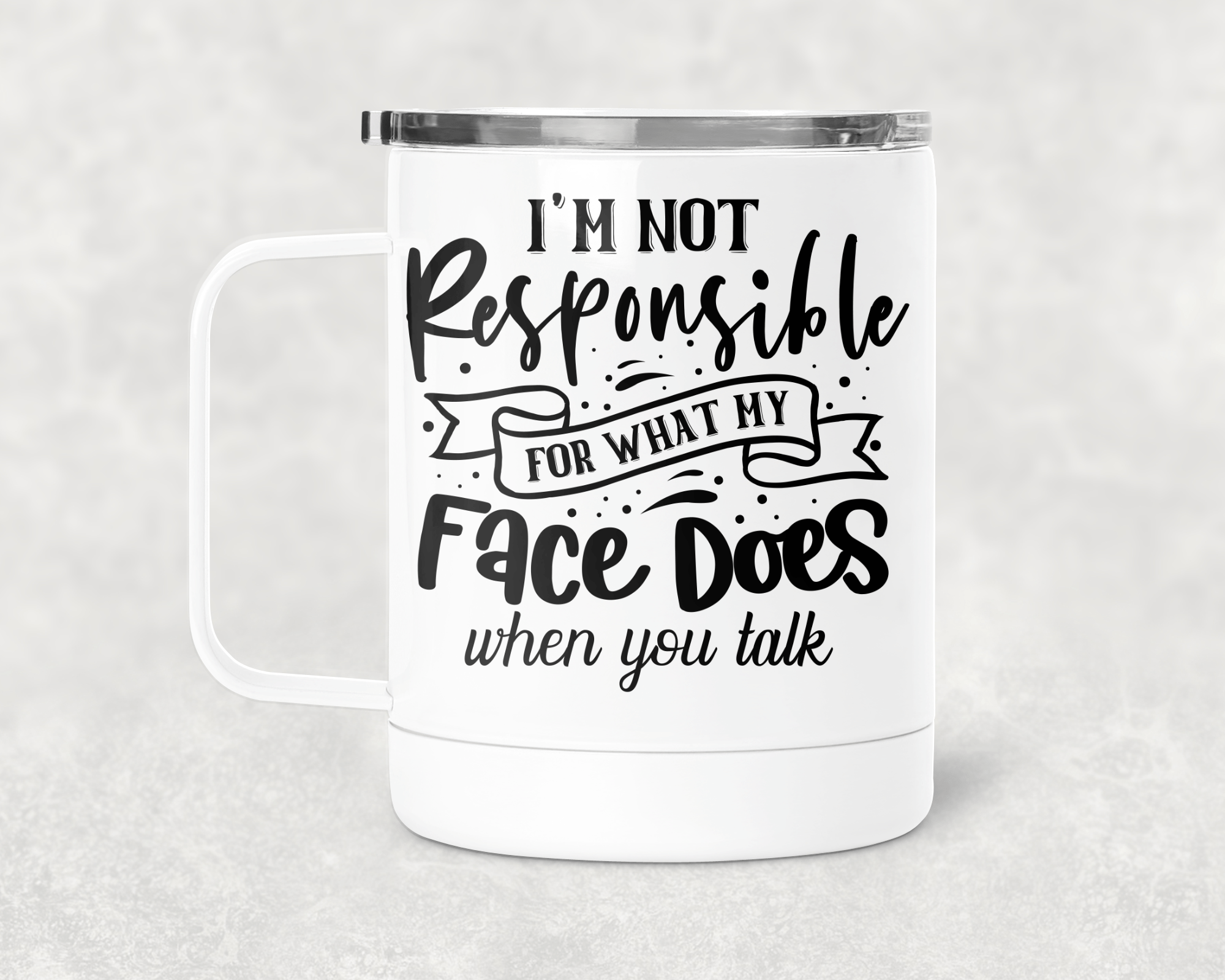 I'm Not Responsible Mug /Wine Cup-Stay Foxy Boutique, Florissant, Missouri