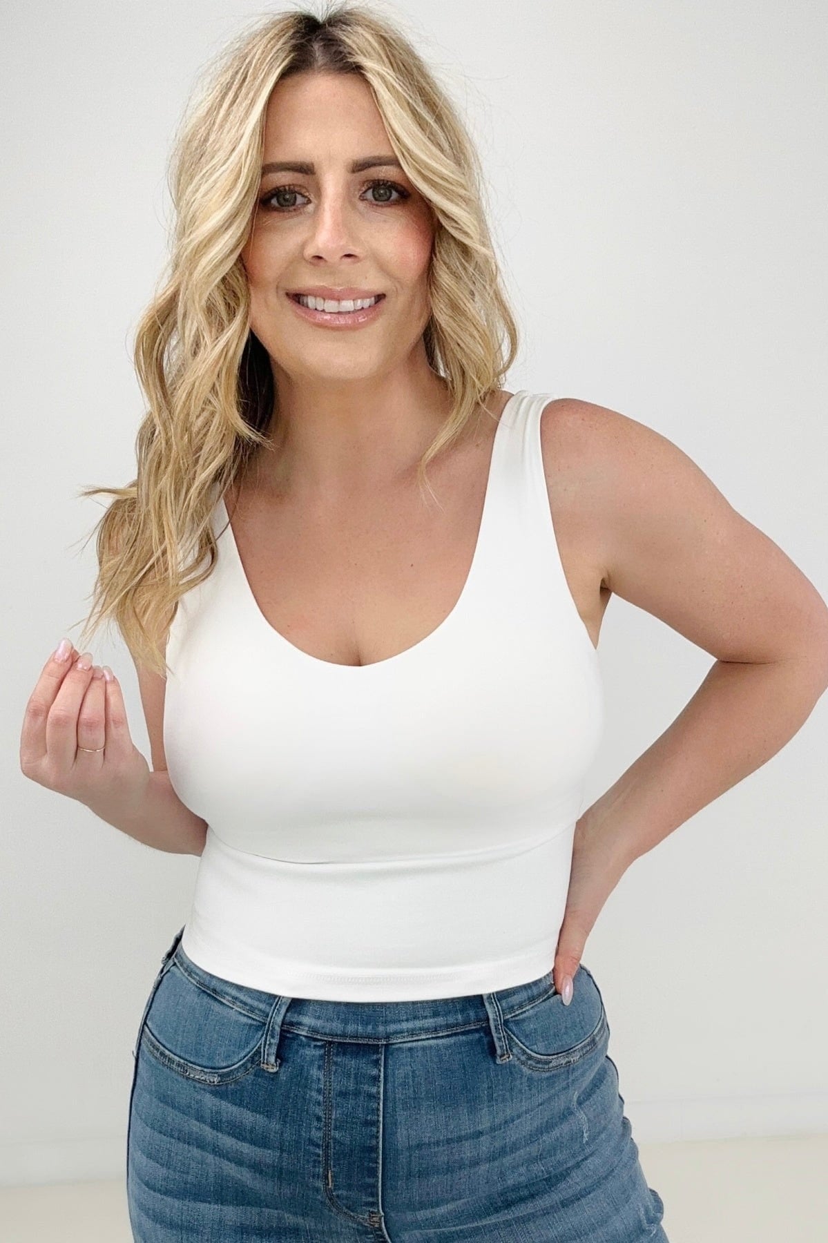 5 Colors - FawnFit Short Lift Tank 2.0-Tank Tops & Camis-Stay Foxy Boutique, Florissant, Missouri