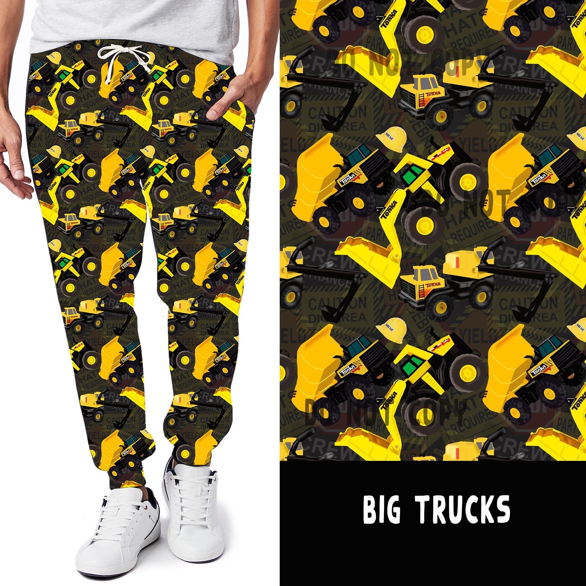 BATCH 60-BIG TRUCKS LEGGINGS/JOGGERS-Stay Foxy Boutique, Florissant, Missouri
