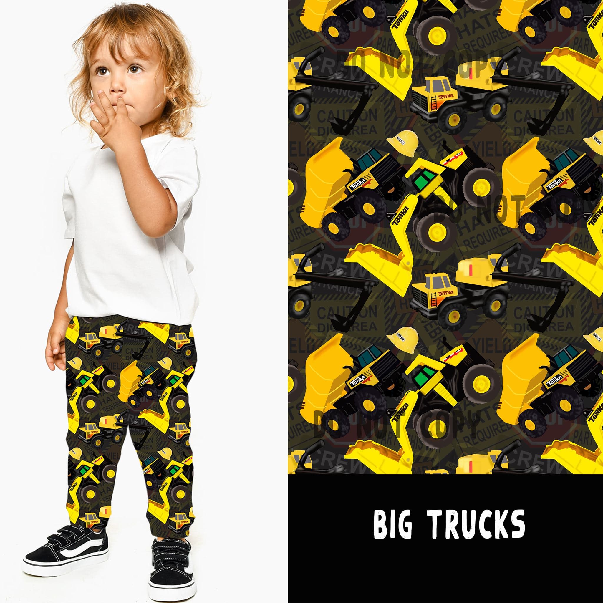 BATCH 60-BIG TRUCKS LEGGINGS/JOGGERS-Stay Foxy Boutique, Florissant, Missouri