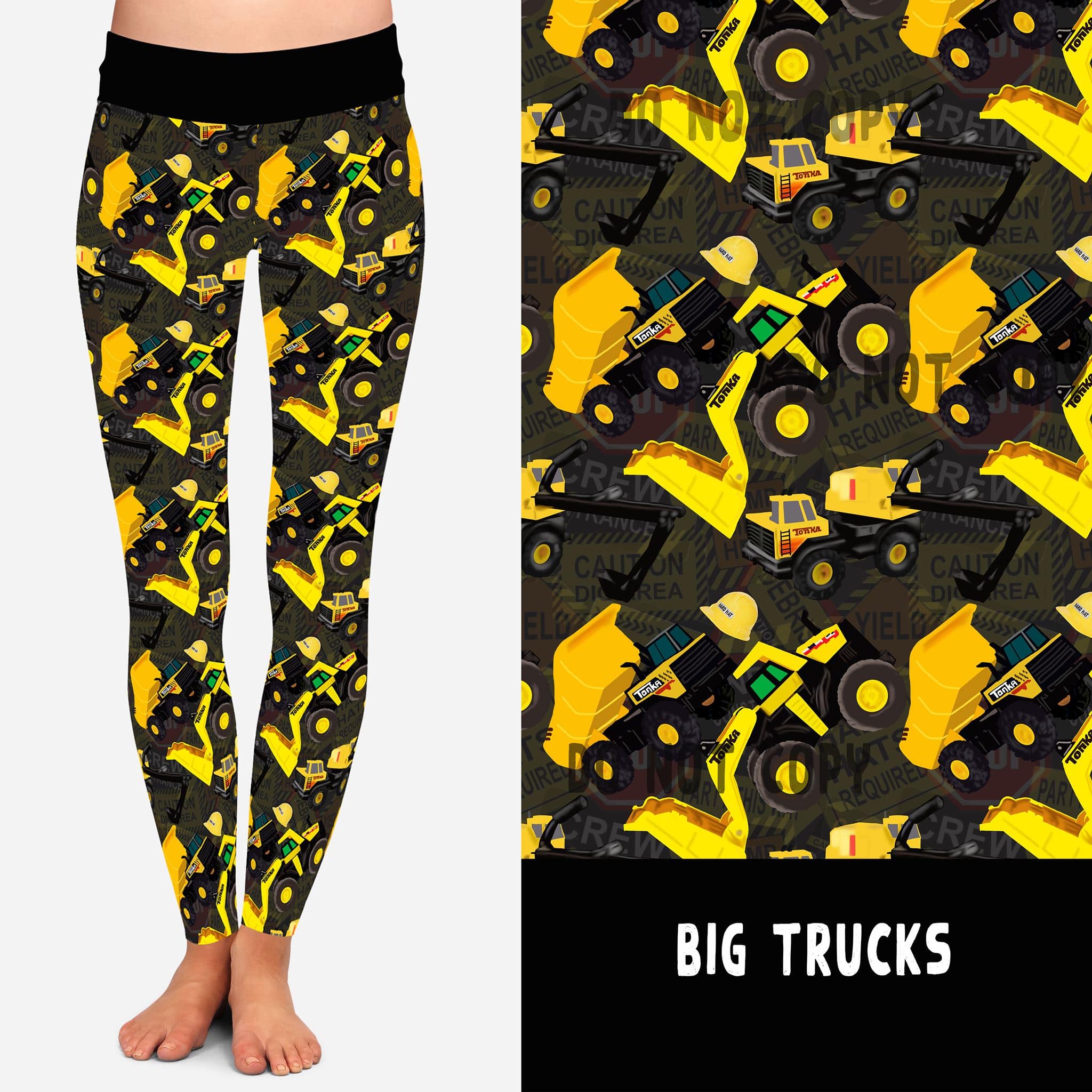 BATCH 60-BIG TRUCKS LEGGINGS/JOGGERS-Stay Foxy Boutique, Florissant, Missouri