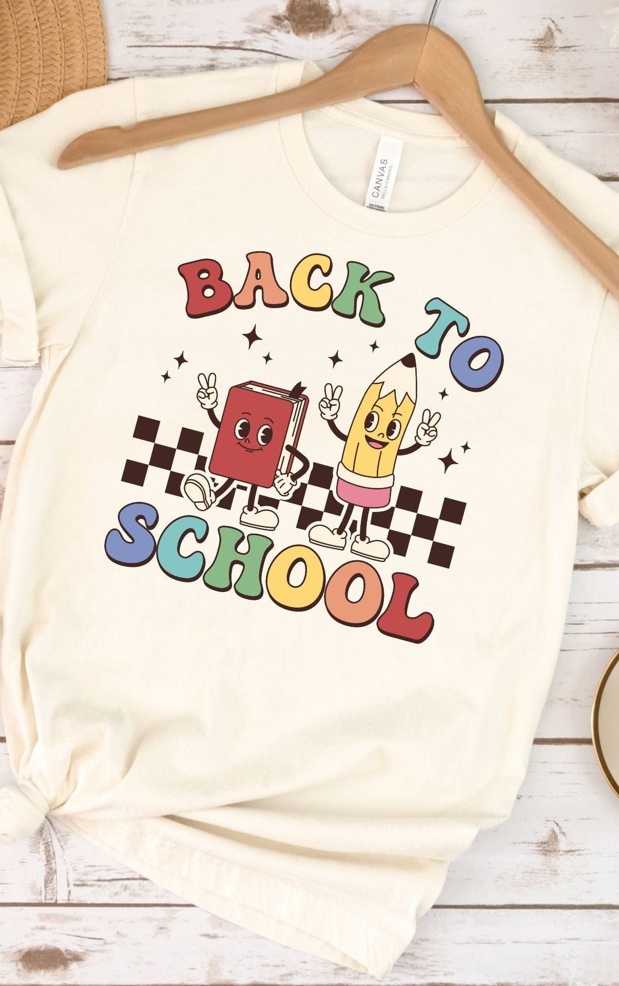 Back to School Graphic Tee-Womens-Stay Foxy Boutique, Florissant, Missouri