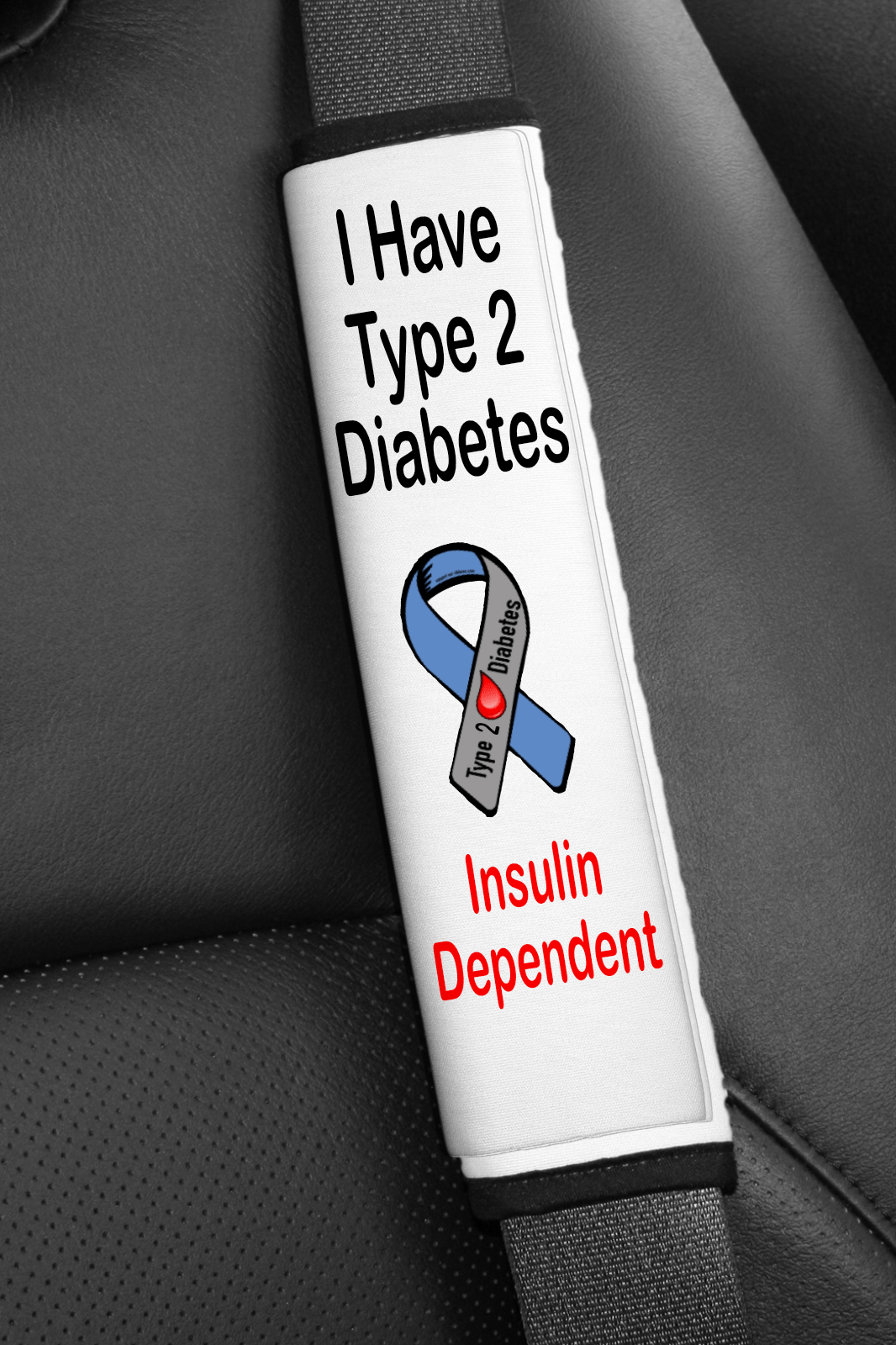 Type 2 Diabetes Seatbelt Cover-Stay Foxy Boutique, Florissant, Missouri