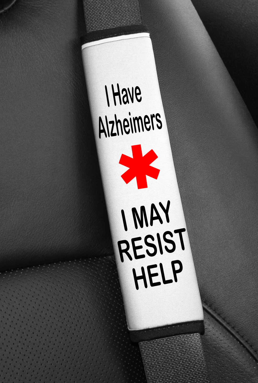 Alzheimeirs Seatbelt Cover-Stay Foxy Boutique, Florissant, Missouri