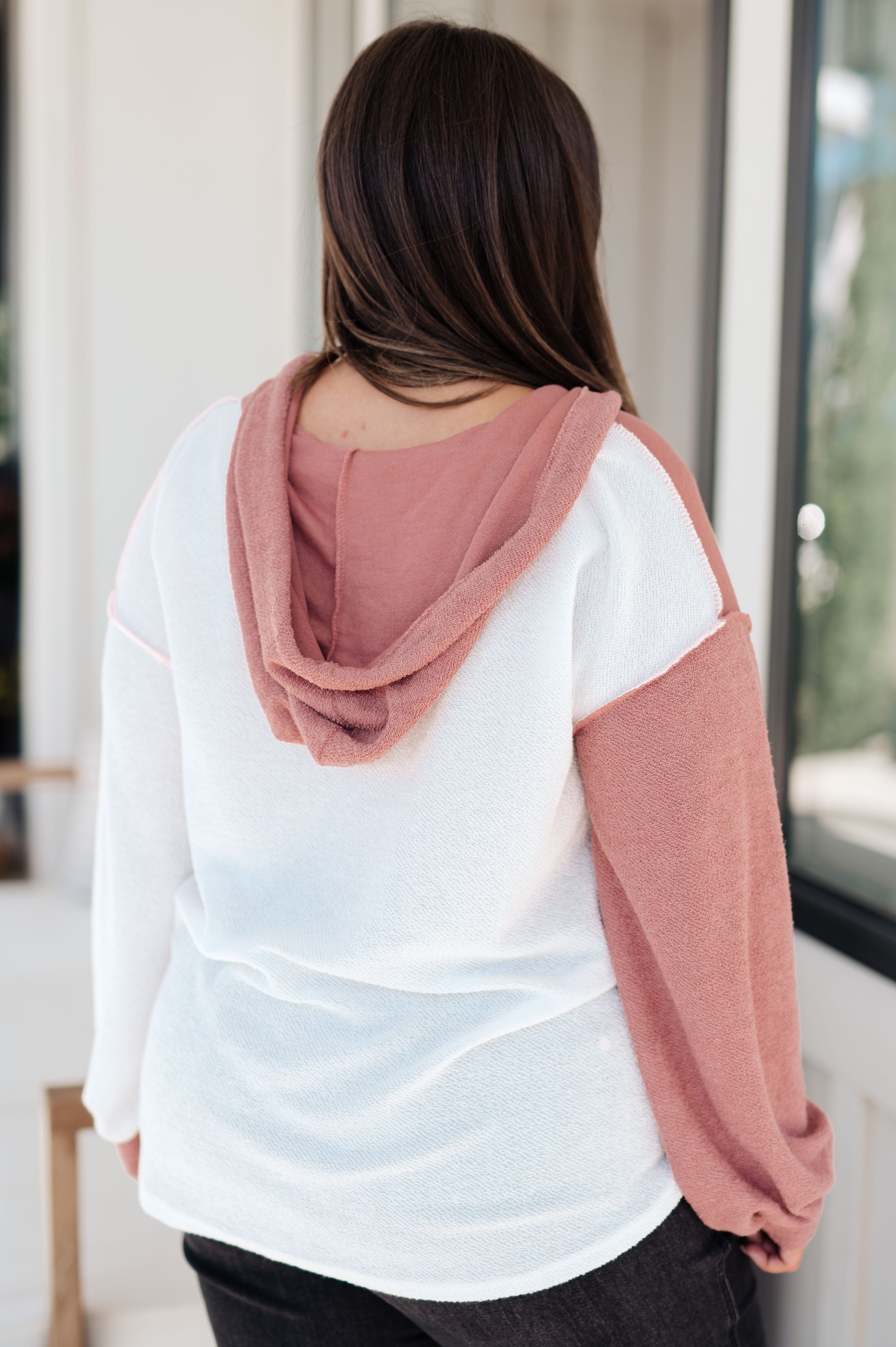 Best On The Block Color Block Hoodie-Womens-Stay Foxy Boutique, Florissant, Missouri