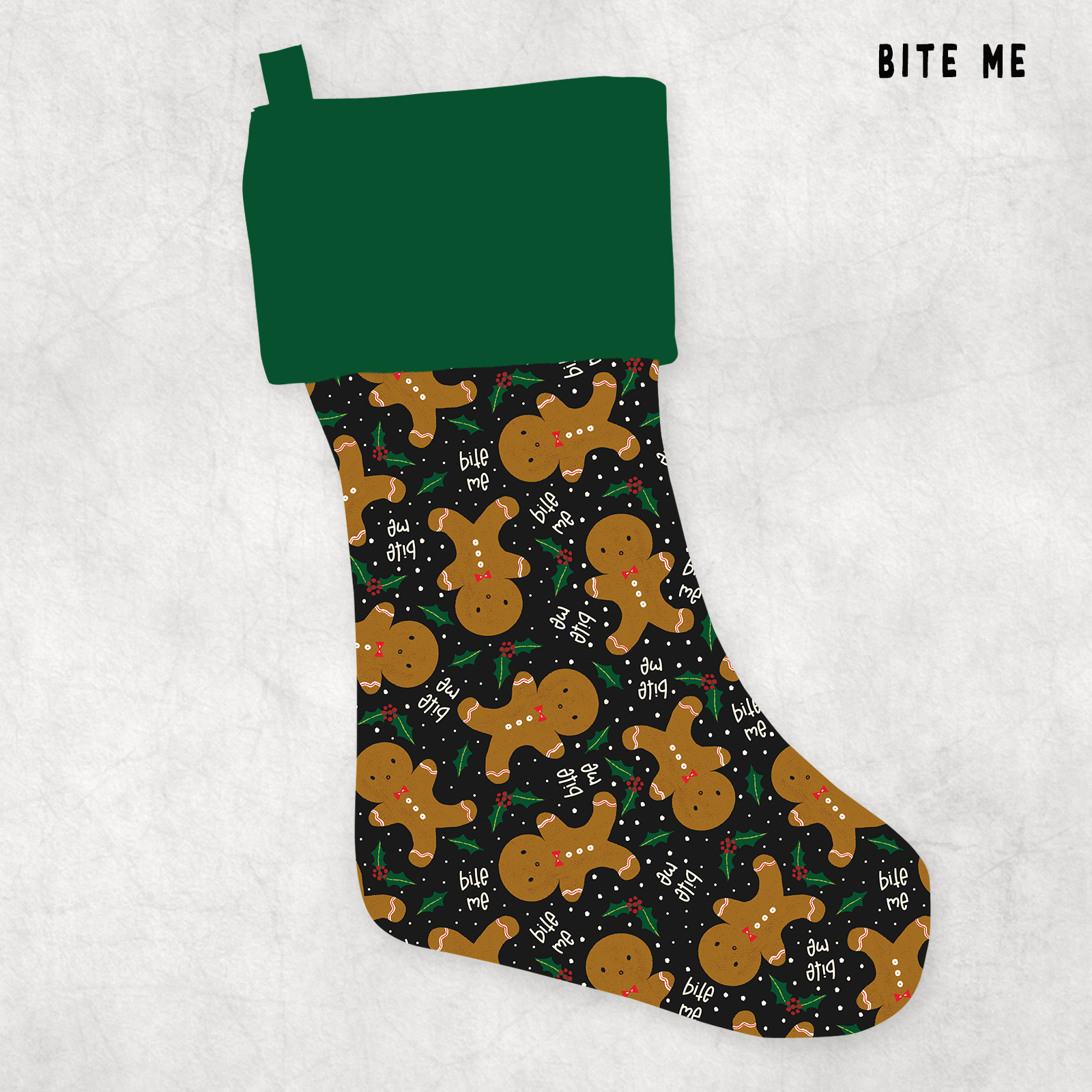 XMAS STOCKINGS-BITE ME-Stay Foxy Boutique, Florissant, Missouri