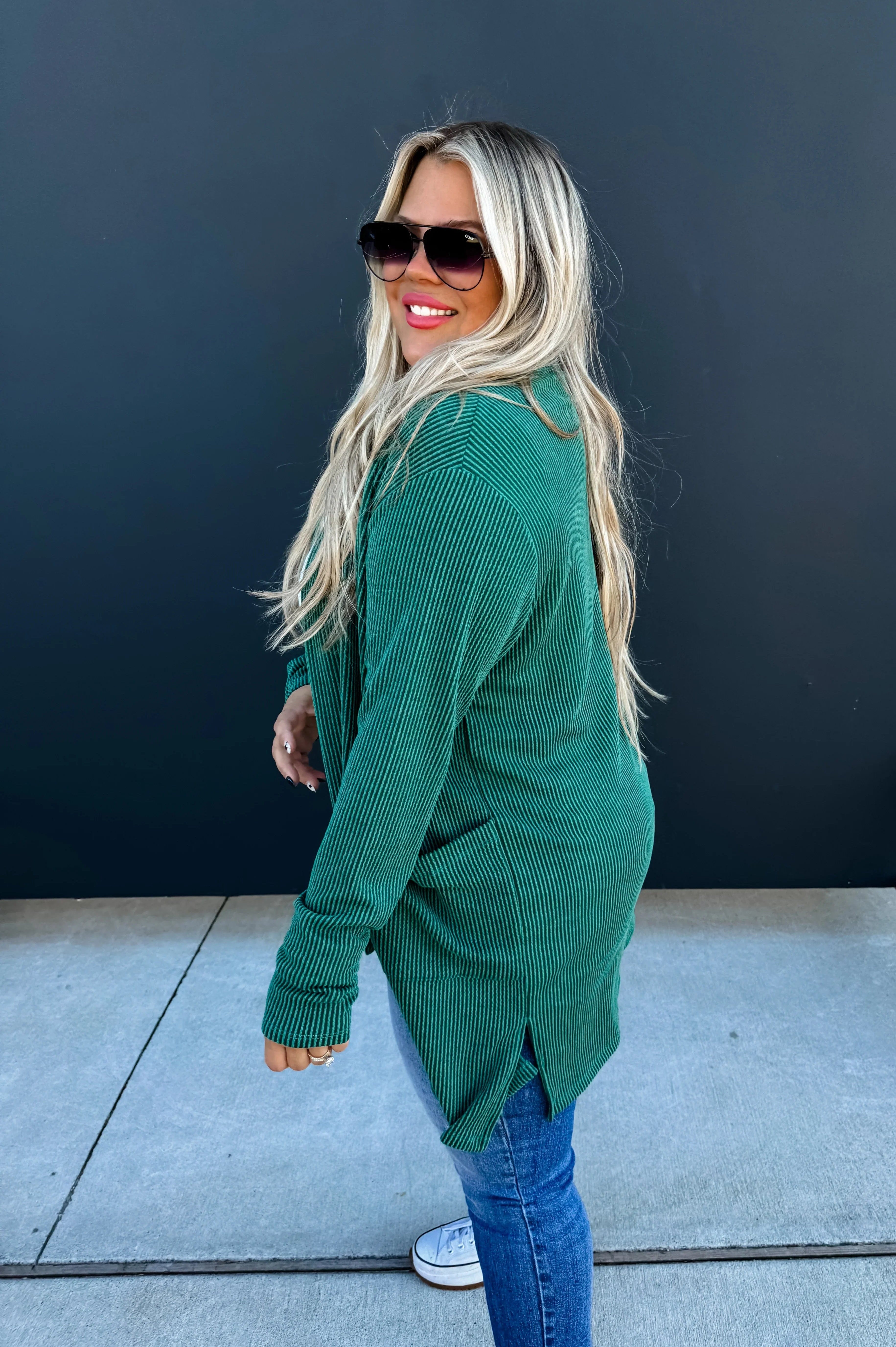 PREORDER: Winter Reese Ribbed Cardigan in Four Colors-Womens-Stay Foxy Boutique, Florissant, Missouri