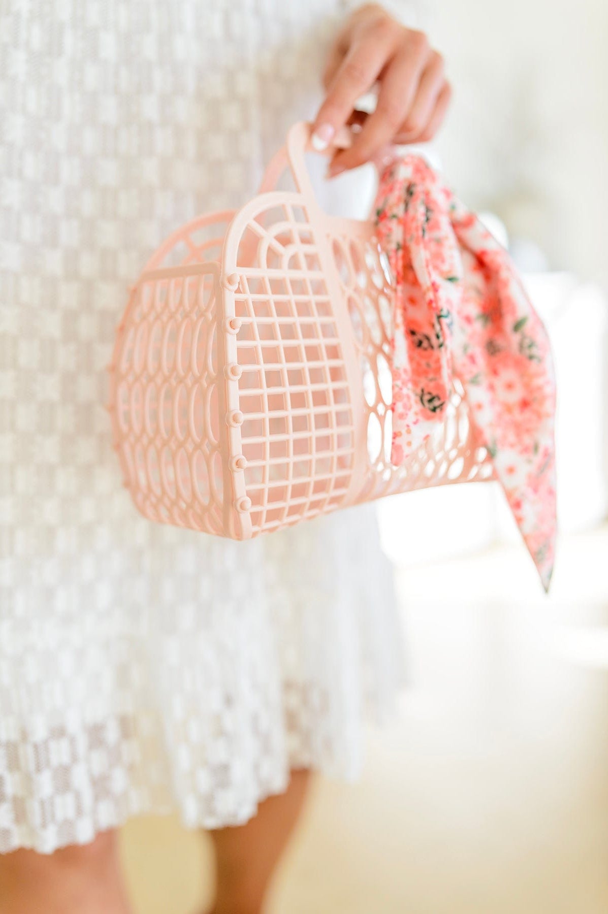 Casually Jelly Tote Bag-Womens-Stay Foxy Boutique, Florissant, Missouri