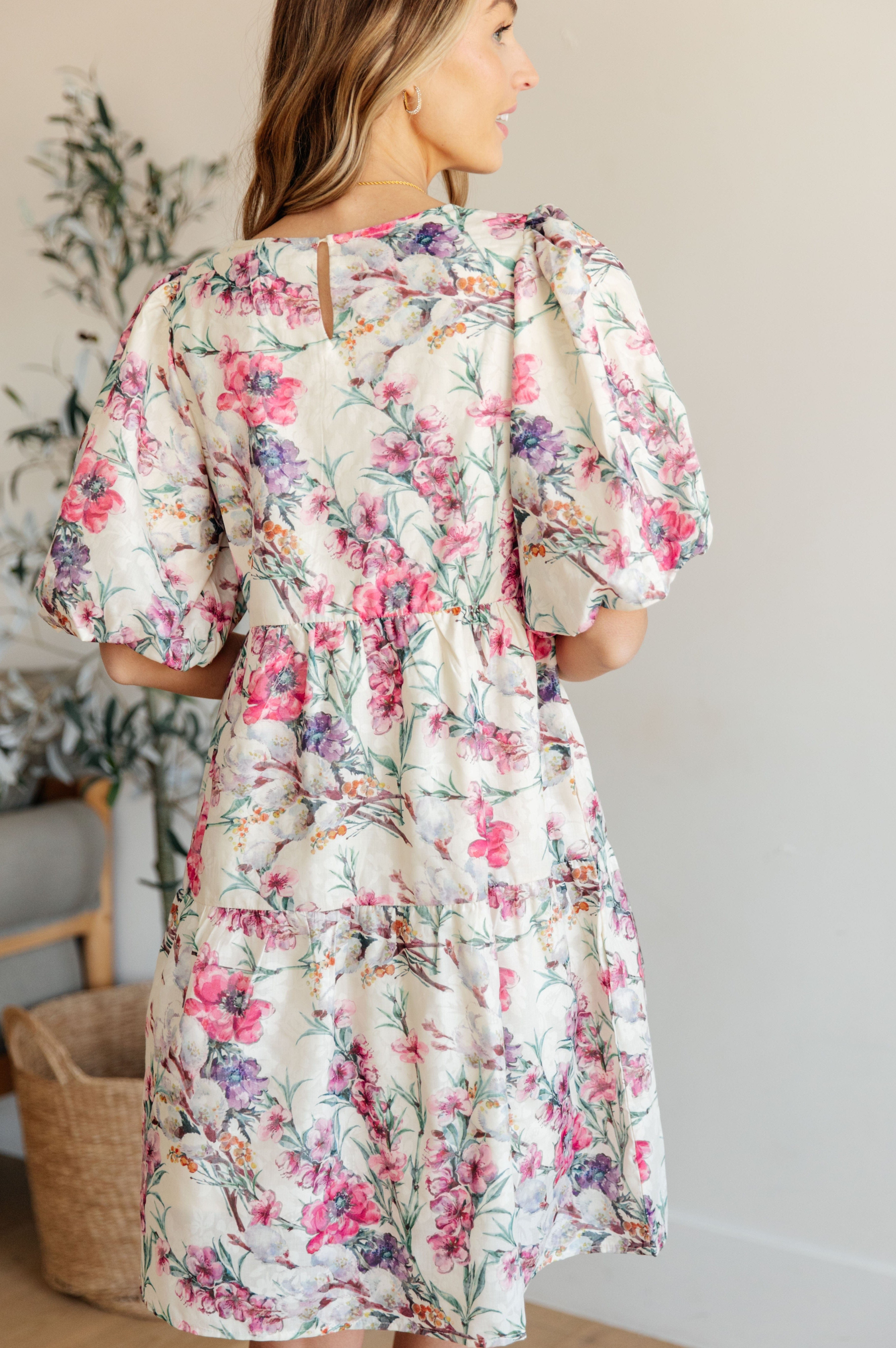 Not in Nottingham Floral Dress-Womens-Stay Foxy Boutique, Florissant, Missouri