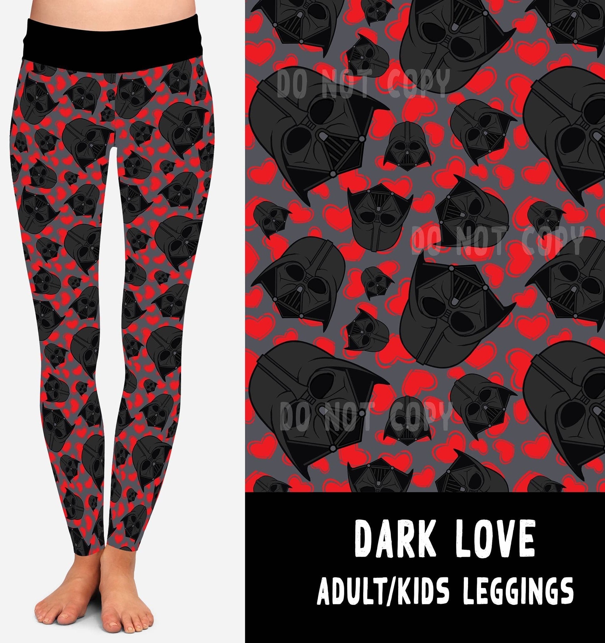 LUCKY IN LOVE-DARK LOVE LEGGINGS/JOGGERS-Stay Foxy Boutique, Florissant, Missouri