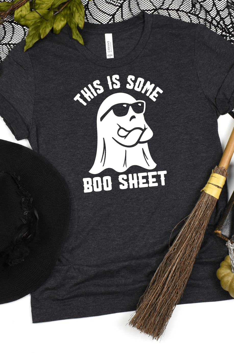 Boo Sheet Graphic Tee-Womens-Stay Foxy Boutique, Florissant, Missouri