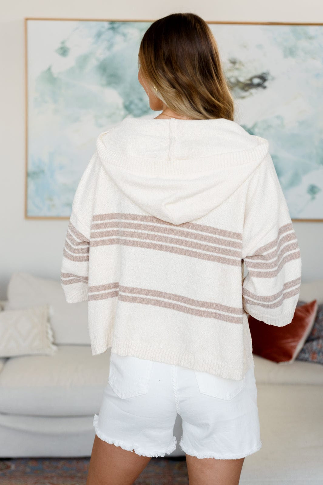 Don't Forget the Cold Foam Striped Hoodie-Layers-Stay Foxy Boutique, Florissant, Missouri