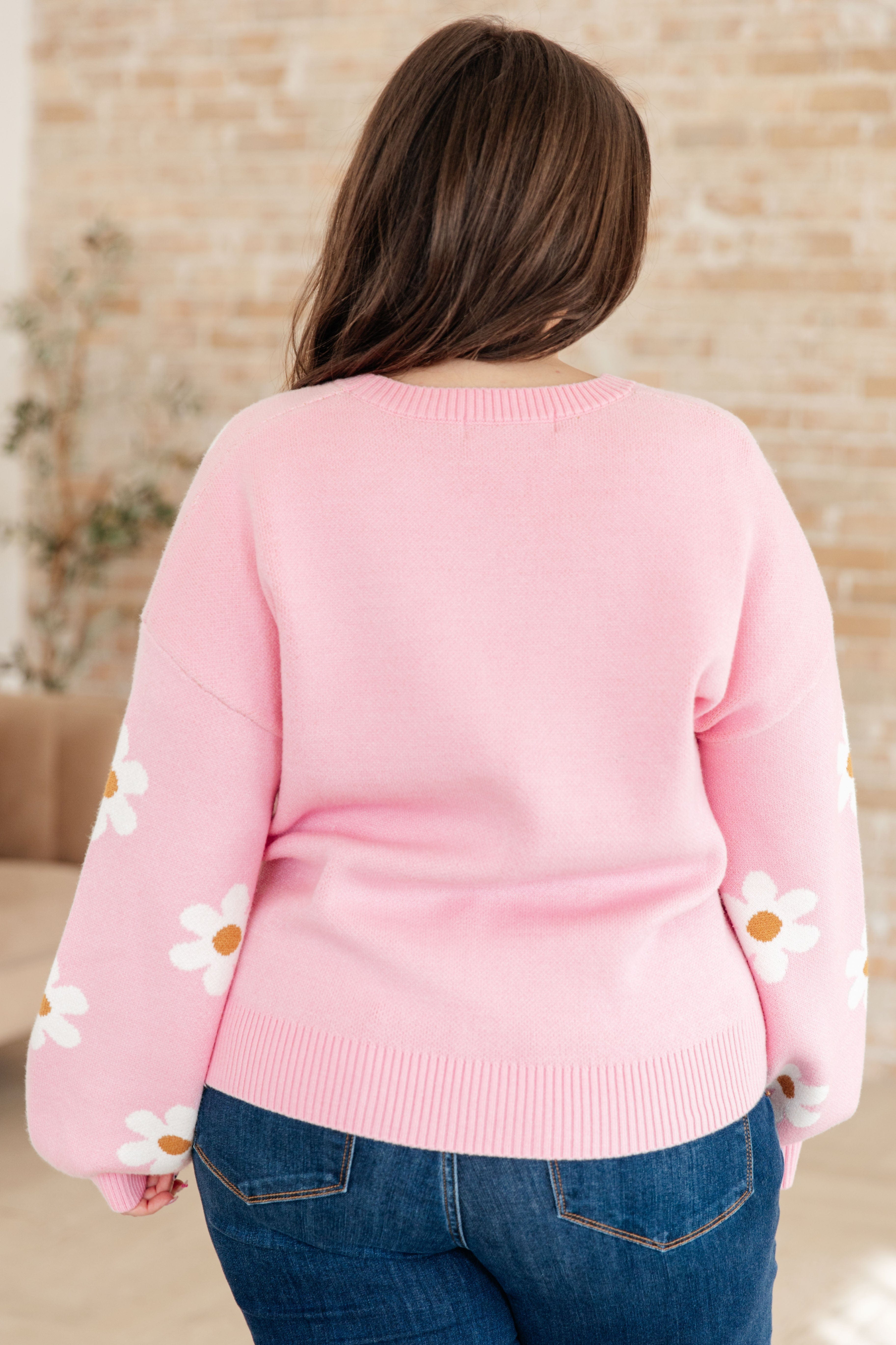 Don't Worry About a Thing Floral Sweater-Tops-Stay Foxy Boutique, Florissant, Missouri