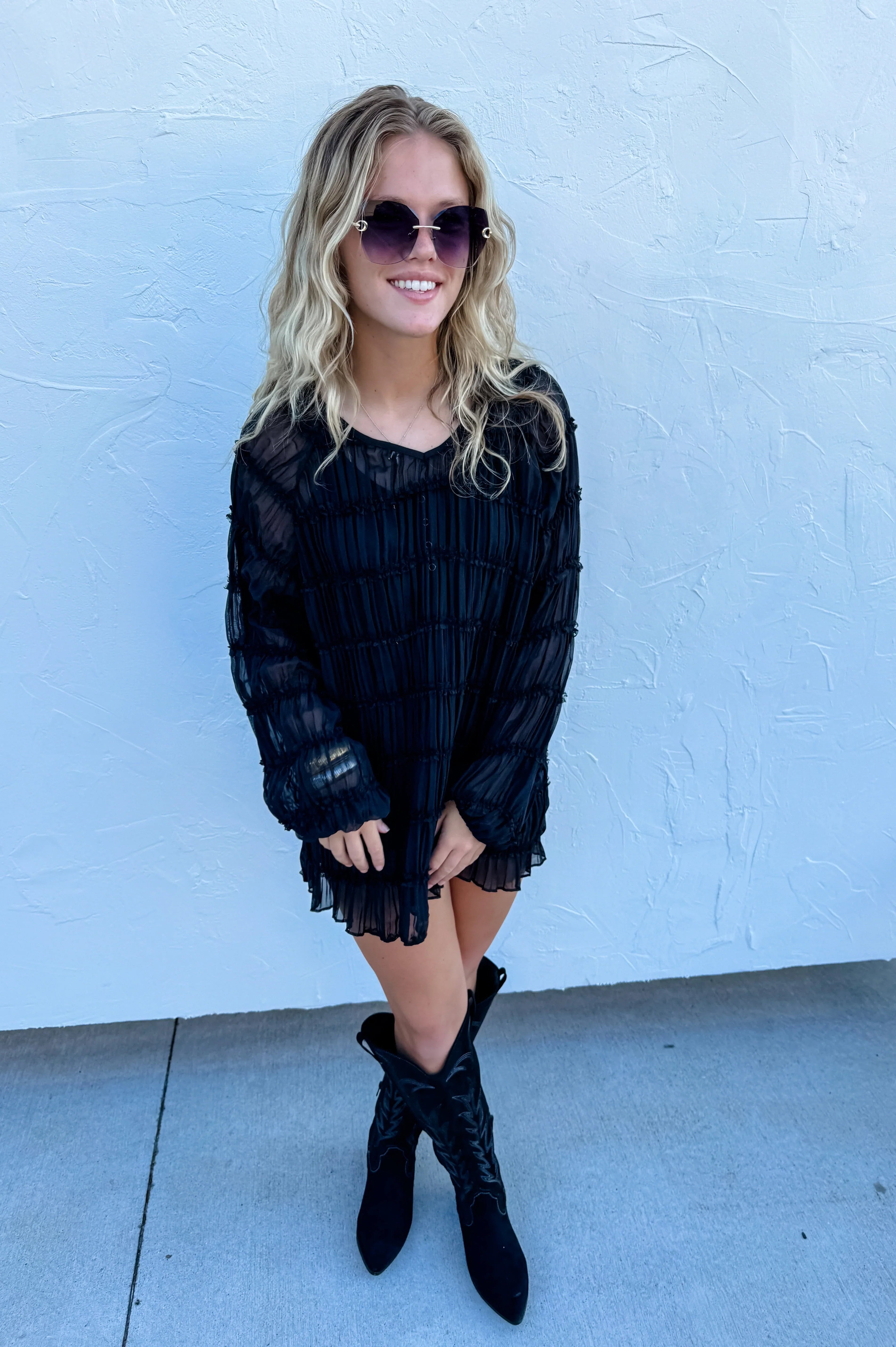 PREORDER: Amelia Top in Two Colors-Womens-Stay Foxy Boutique, Florissant, Missouri