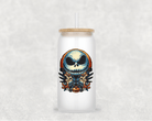 Main Villains Set 1 Glass Cup with clear straw and bamboo lid-Drinkware-Stay Foxy Boutique, Florissant, Missouri
