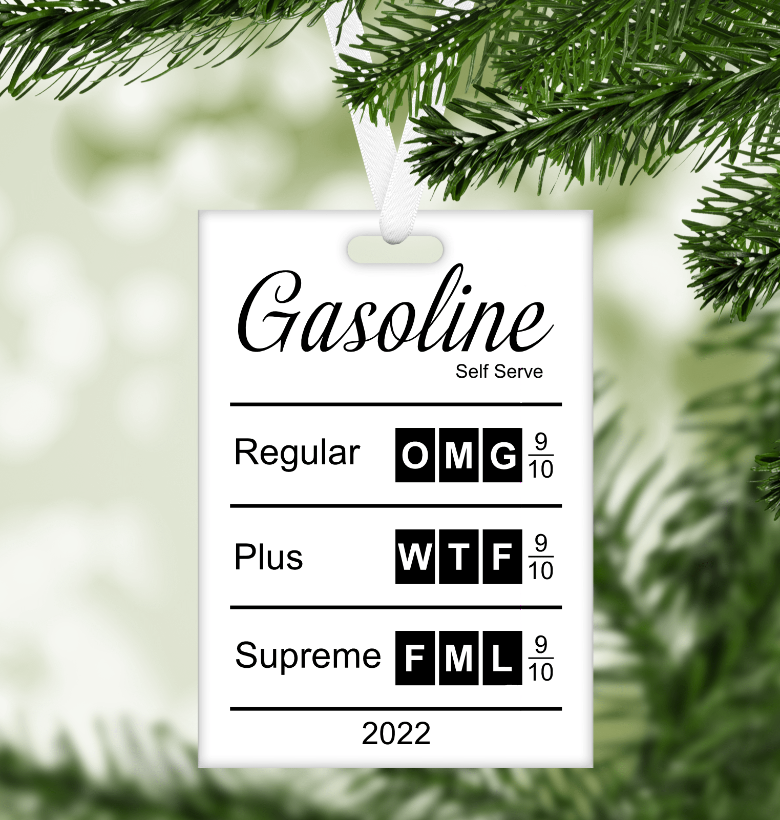 Funny Gas w/ Diesel Ornament-Stay Foxy Boutique, Florissant, Missouri