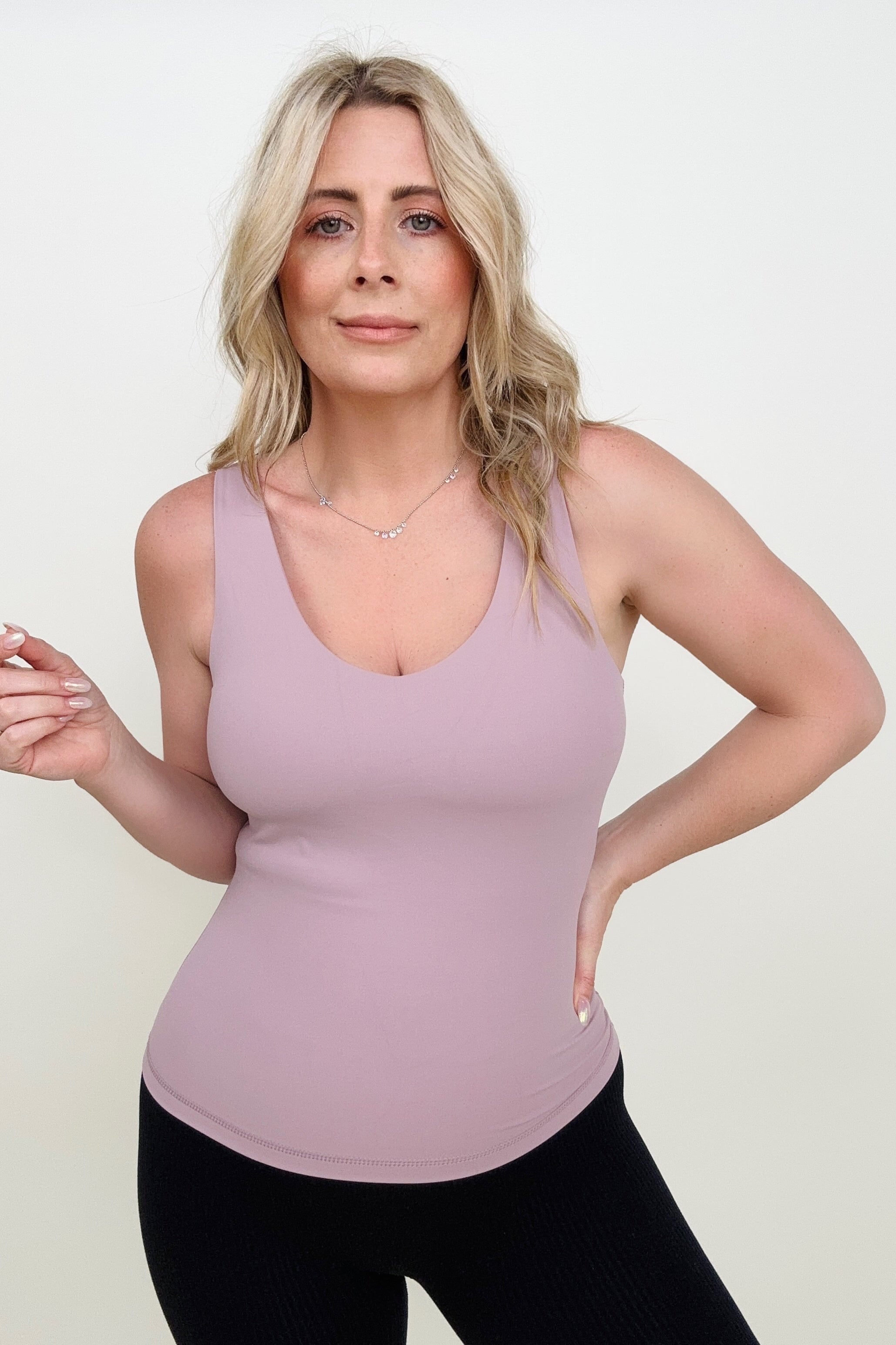 5 Colors - FawnFit Medium Length Lift Tank 2.0-Tank Tops & Camis-Stay Foxy Boutique, Florissant, Missouri