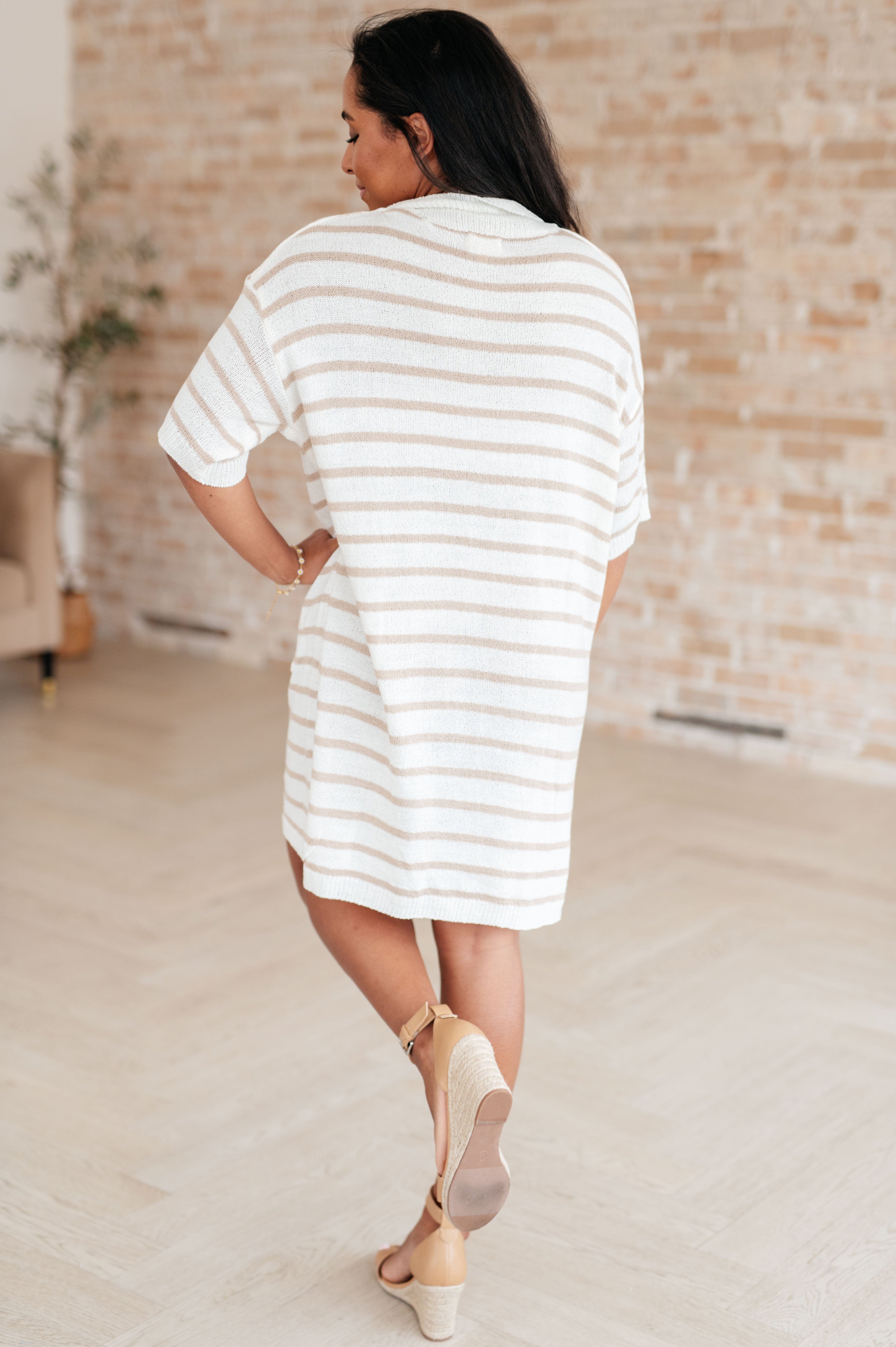 Easy Street Striped Dress-Dresses-Stay Foxy Boutique, Florissant, Missouri