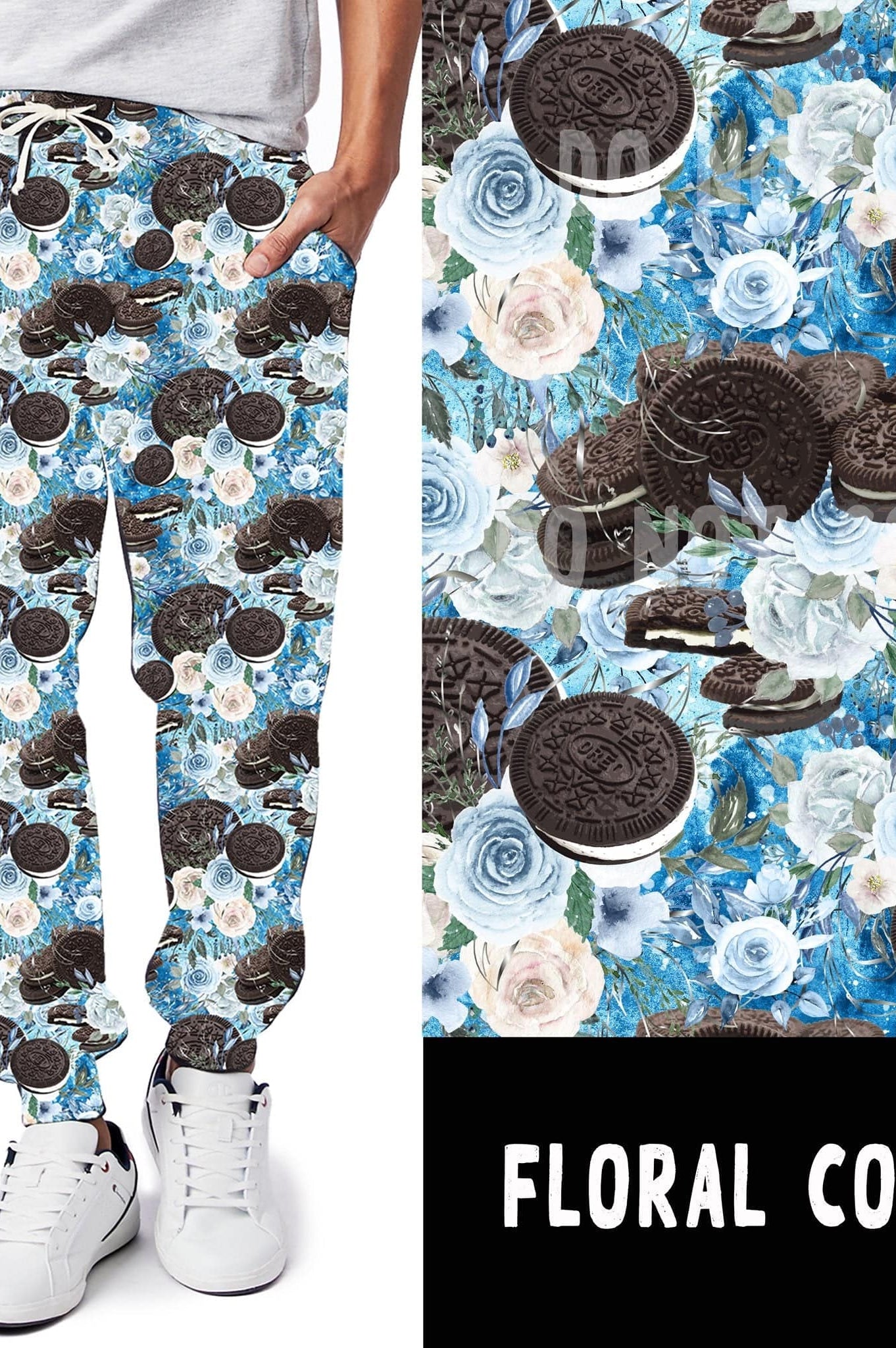 BATCH 59-FLORAL COOKIE LEGGINGS/JOGGERS-Stay Foxy Boutique, Florissant, Missouri