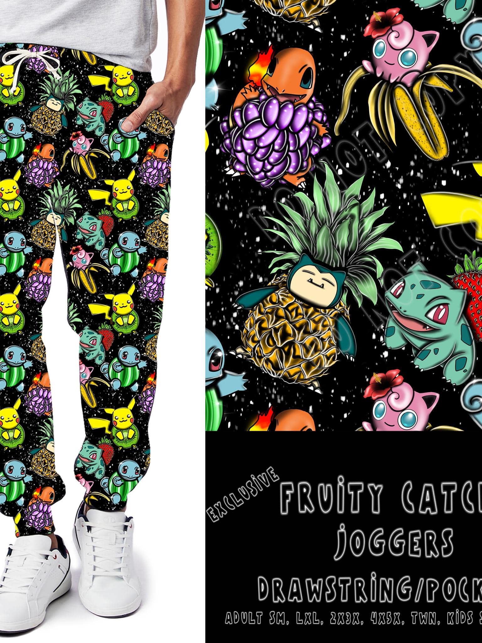 BATCH 68- FRUITY CATCH-LEGGINGS/CAPRI/JOGGER/Shorts-Stay Foxy Boutique, Florissant, Missouri