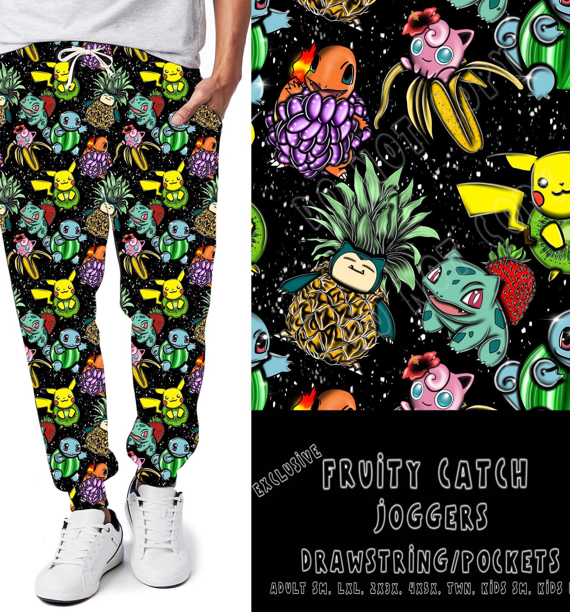 BATCH 68- FRUITY CATCH-LEGGINGS/CAPRI/JOGGER/Shorts-Stay Foxy Boutique, Florissant, Missouri