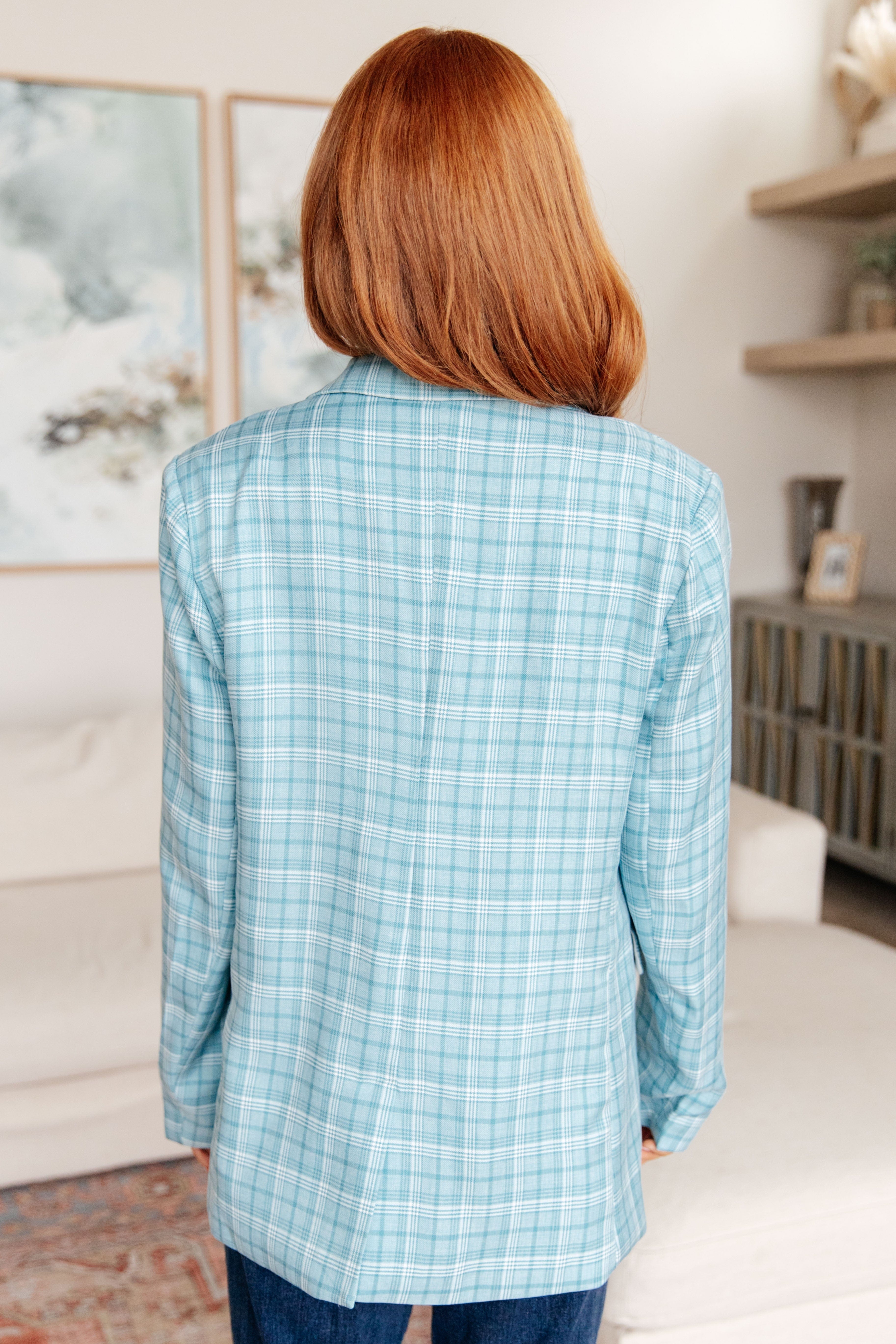 Fetch My Briefcase Plaid Blazer-Layers-Stay Foxy Boutique, Florissant, Missouri