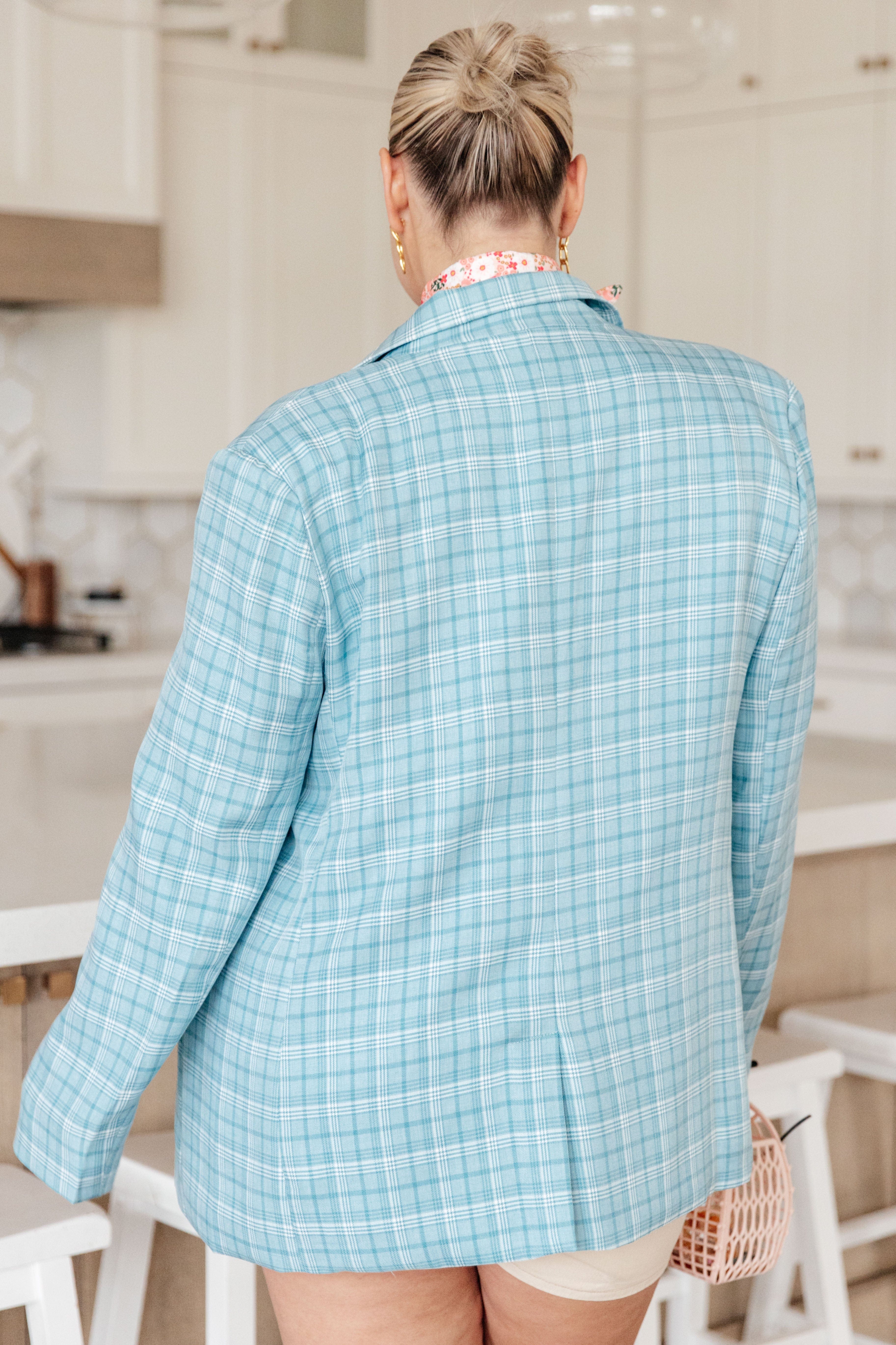 Fetch My Briefcase Plaid Blazer-Layers-Stay Foxy Boutique, Florissant, Missouri