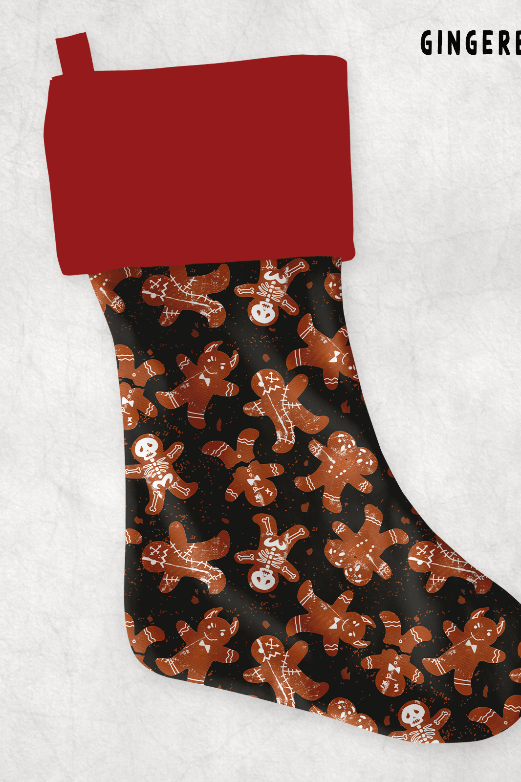 XMAS STOCKINGS-GINGERBREAD VOODOO-Stay Foxy Boutique, Florissant, Missouri