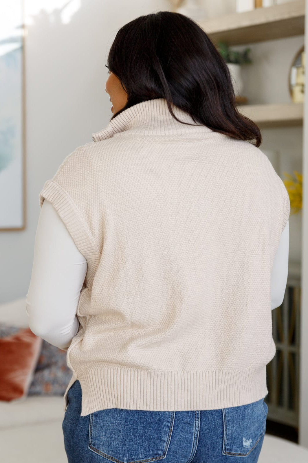 Golf At Four Cable Knit Vest-Layers-Stay Foxy Boutique, Florissant, Missouri