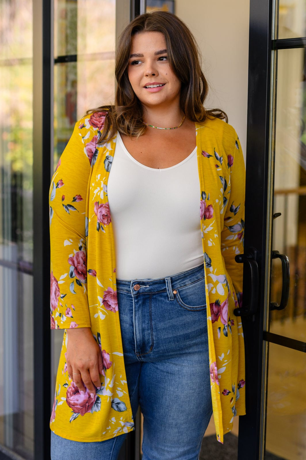 Grow As You Go Floral Cardigan-Womens-Stay Foxy Boutique, Florissant, Missouri