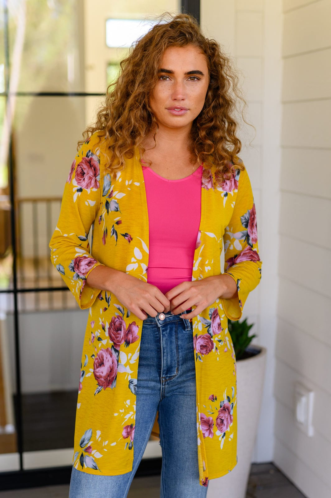 Grow As You Go Floral Cardigan-Womens-Stay Foxy Boutique, Florissant, Missouri