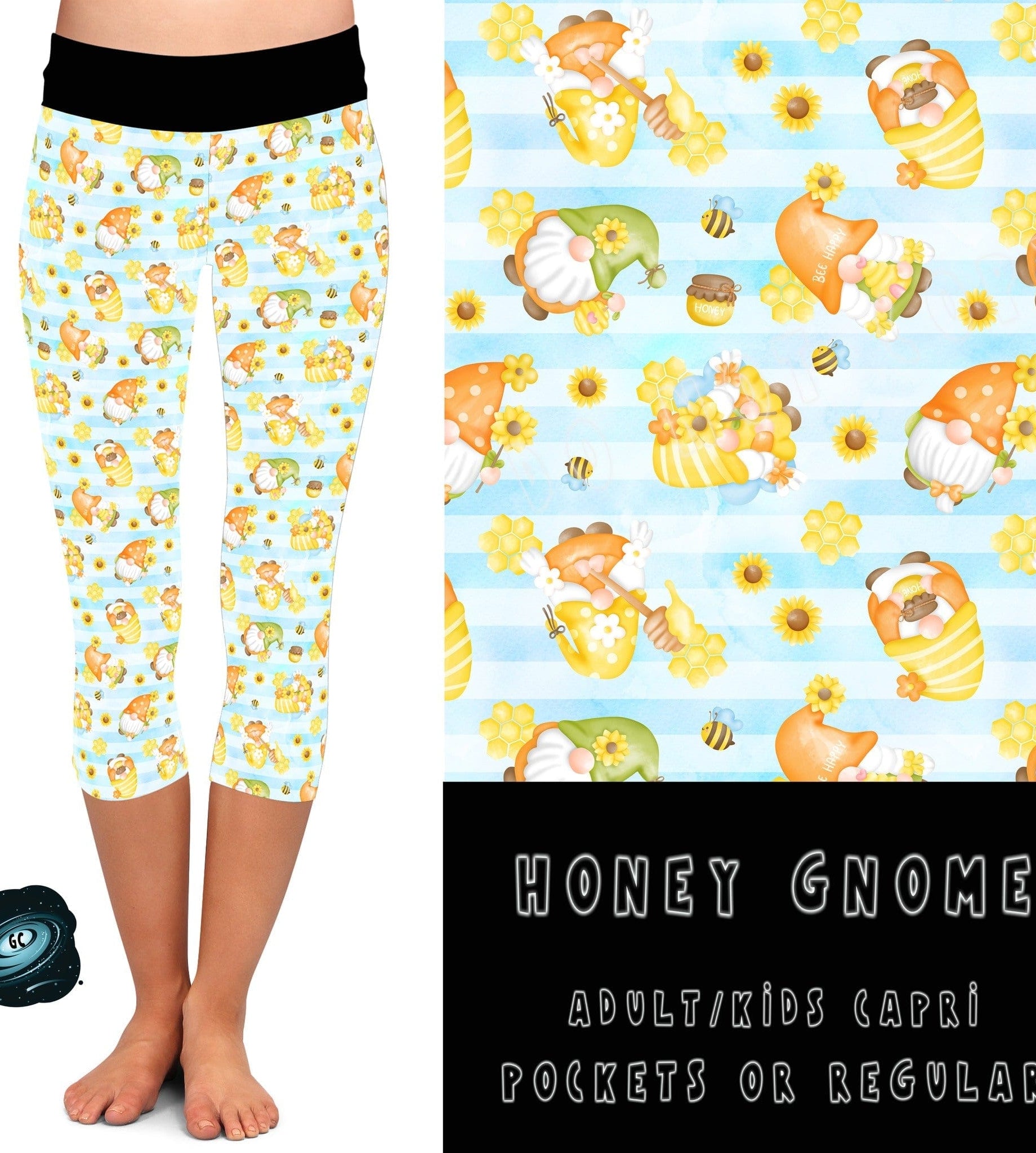 BATCH 65- HONEY GNOME LEGGINGS/CAPRI/JOGGERS-Stay Foxy Boutique, Florissant, Missouri