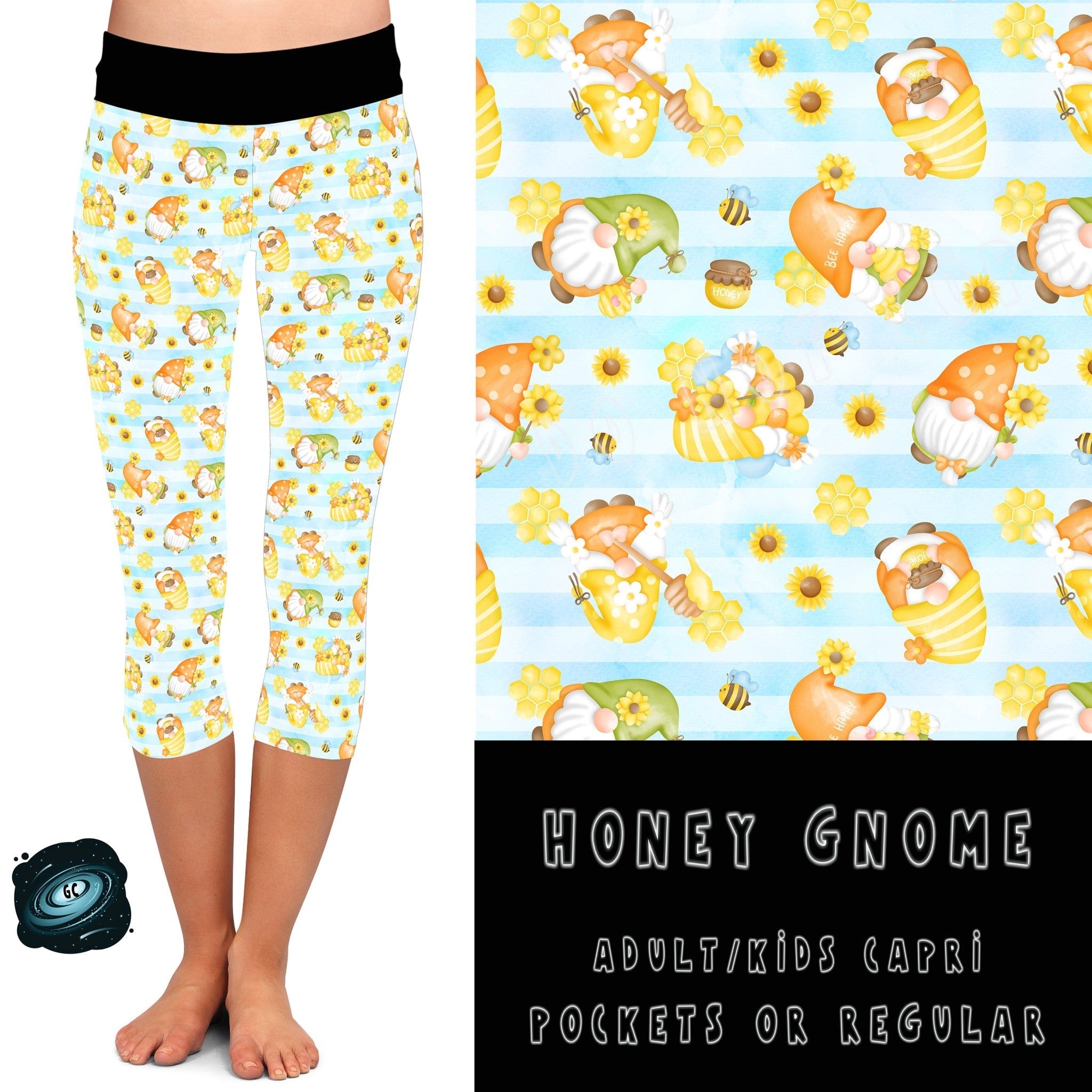 BATCH 65- HONEY GNOME LEGGINGS/CAPRI/JOGGERS-Stay Foxy Boutique, Florissant, Missouri